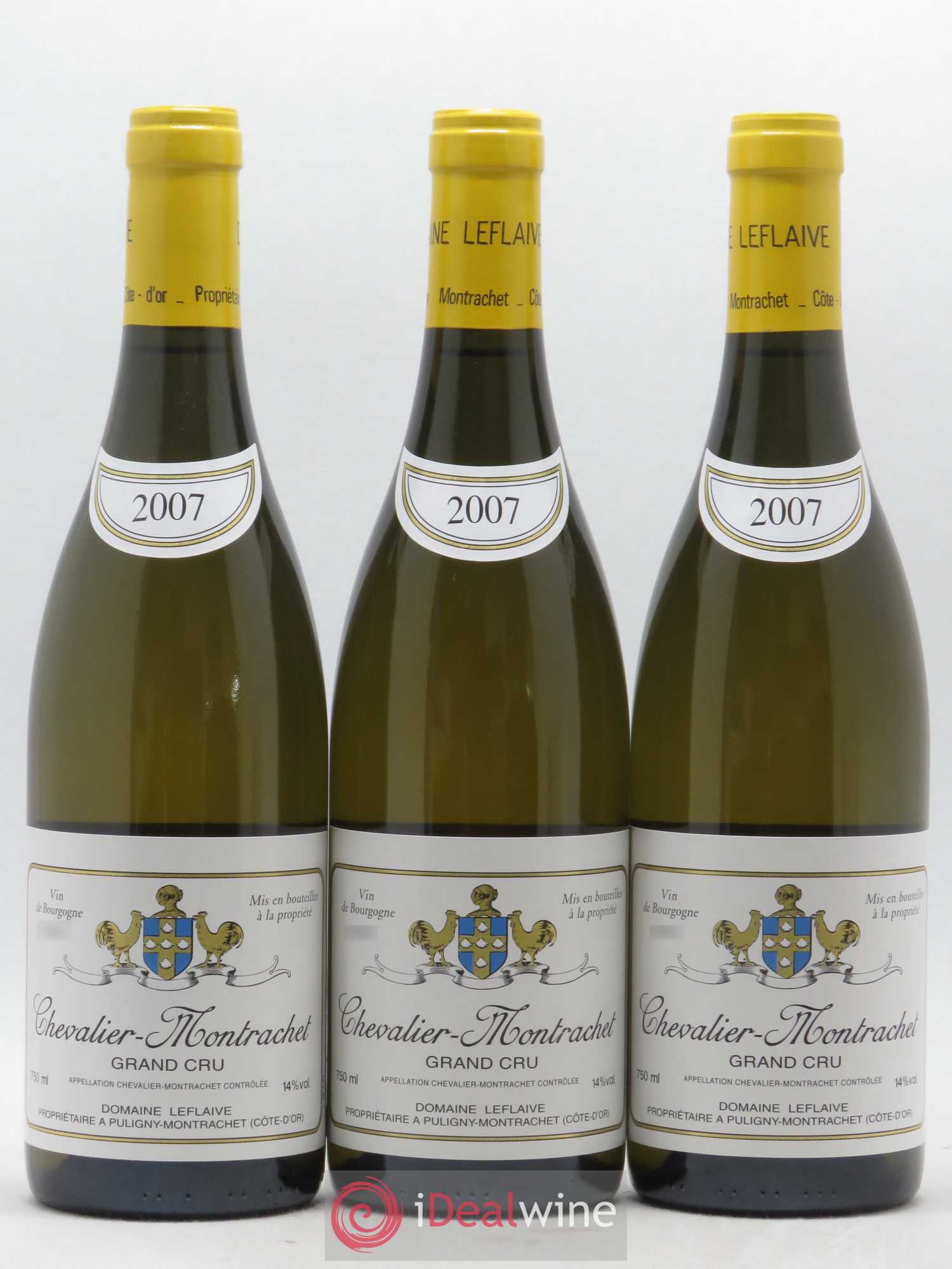 Chevalier-Montrachet Grand Cru Leflaive (Domaine) 2007 - Lot de 3 bouteilles - 0