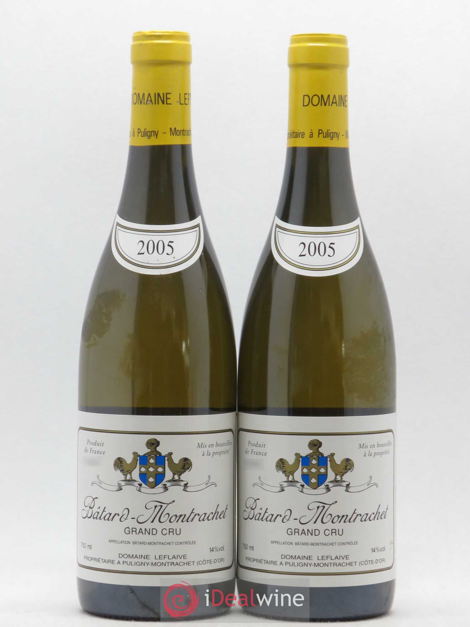 Bâtard-Montrachet Grand Cru Leflaive (Domaine) 2005 - Lot de 2 bouteilles - 0