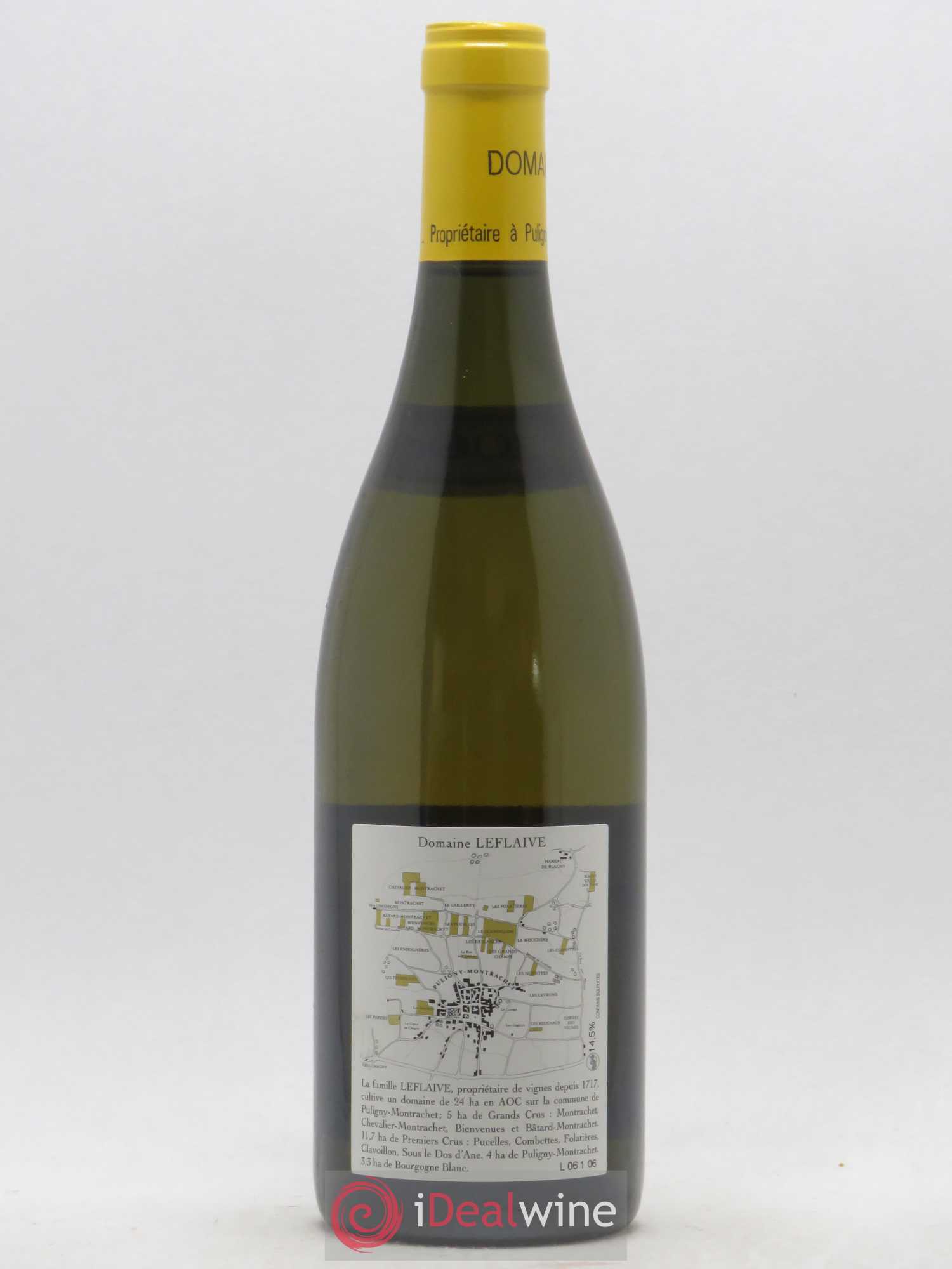 Puligny-Montrachet 1er Cru Les Pucelles Leflaive (Domaine) 2006 - Lot de 1 bouteille - 1