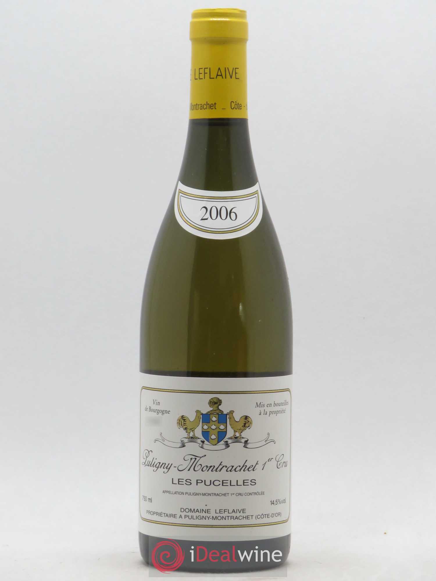 Puligny-Montrachet 1er Cru Les Pucelles Leflaive (Domaine) 2006 - Lot de 1 bouteille - 0