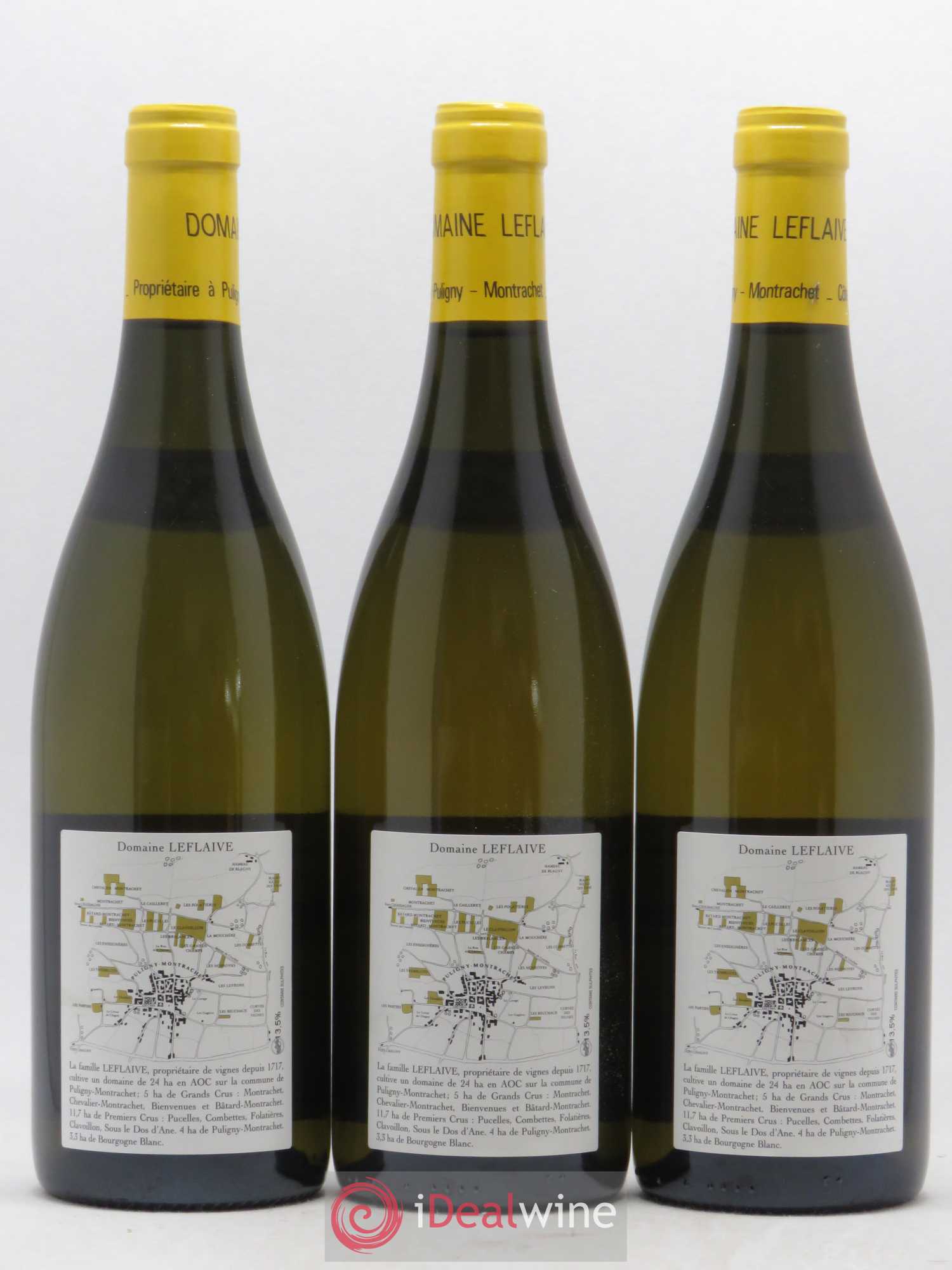 Puligny-Montrachet 1er Cru Les Pucelles Leflaive (Domaine) 2007 - Lot de 3 bouteilles - 1