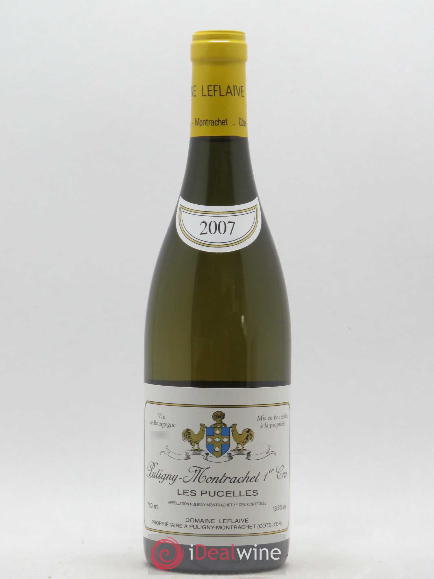 Puligny-Montrachet 1er Cru Les Pucelles Leflaive (Domaine) 2007 - Lot de 1 bouteille - 0