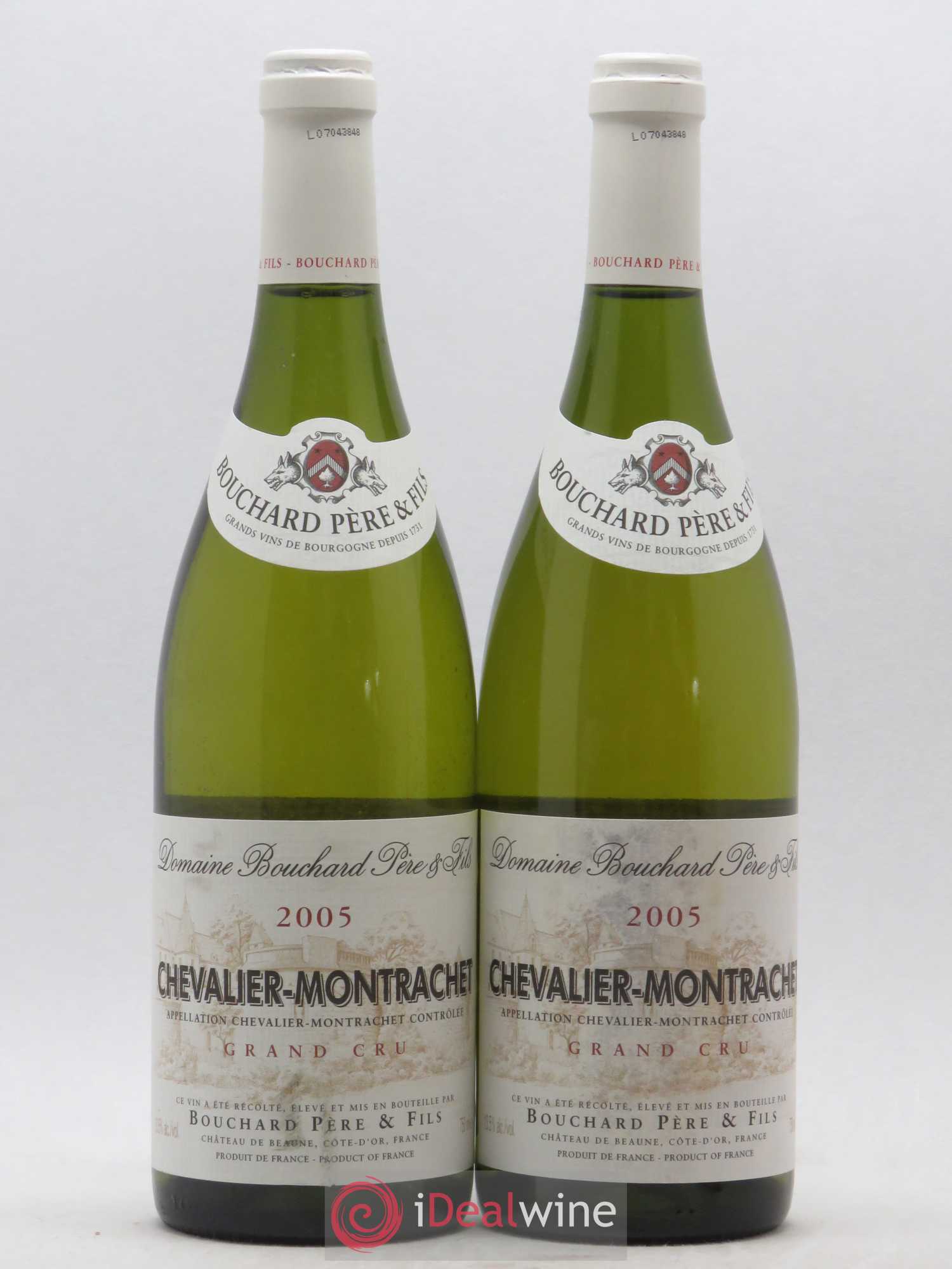 Chevalier-Montrachet Grand Cru Bouchard Père & Fils 2005 - Lot de 2 bouteilles - 0