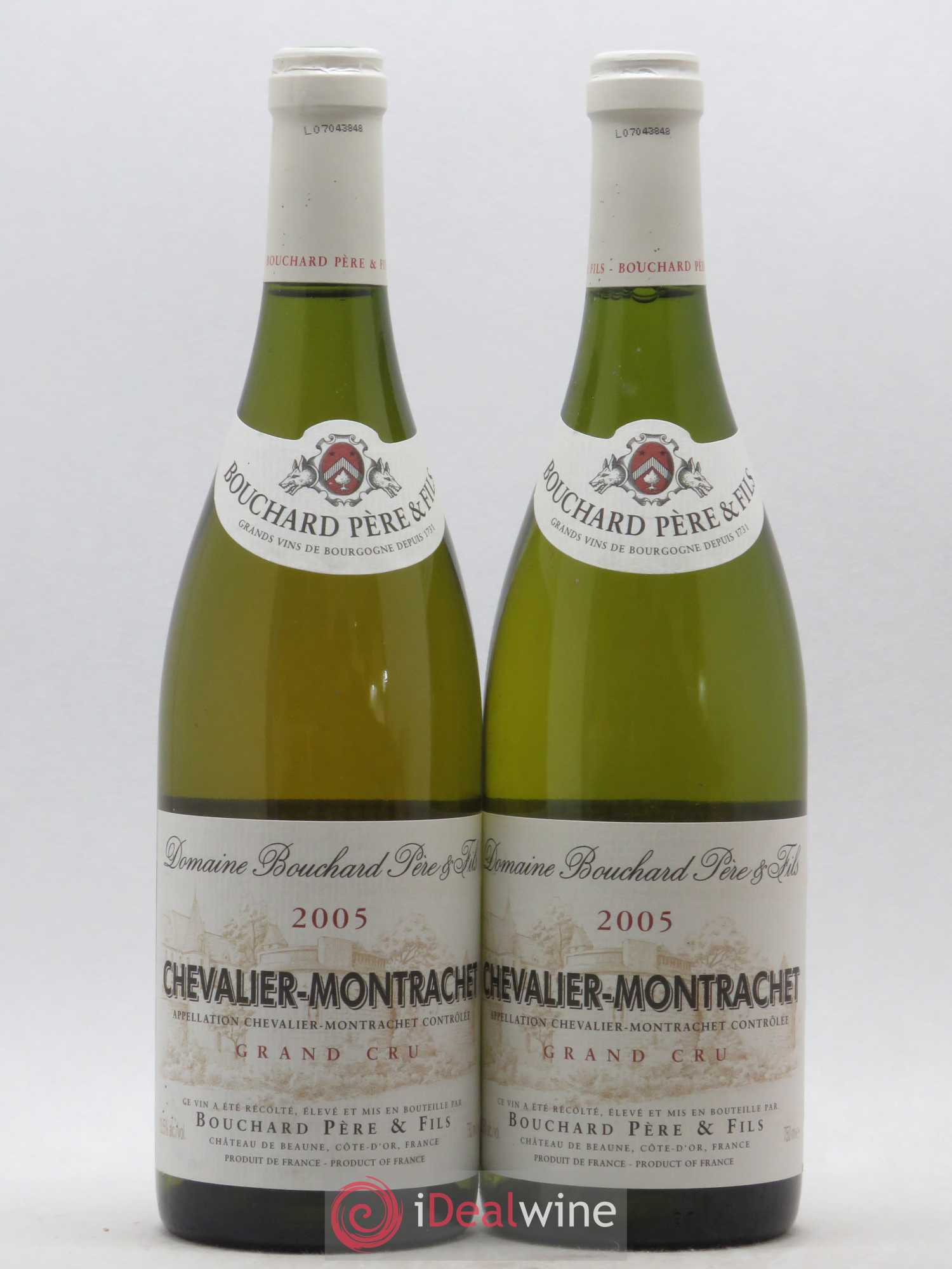 Chevalier-Montrachet Grand Cru Bouchard Père & Fils 2005 - Lot de 2 bouteilles - 0