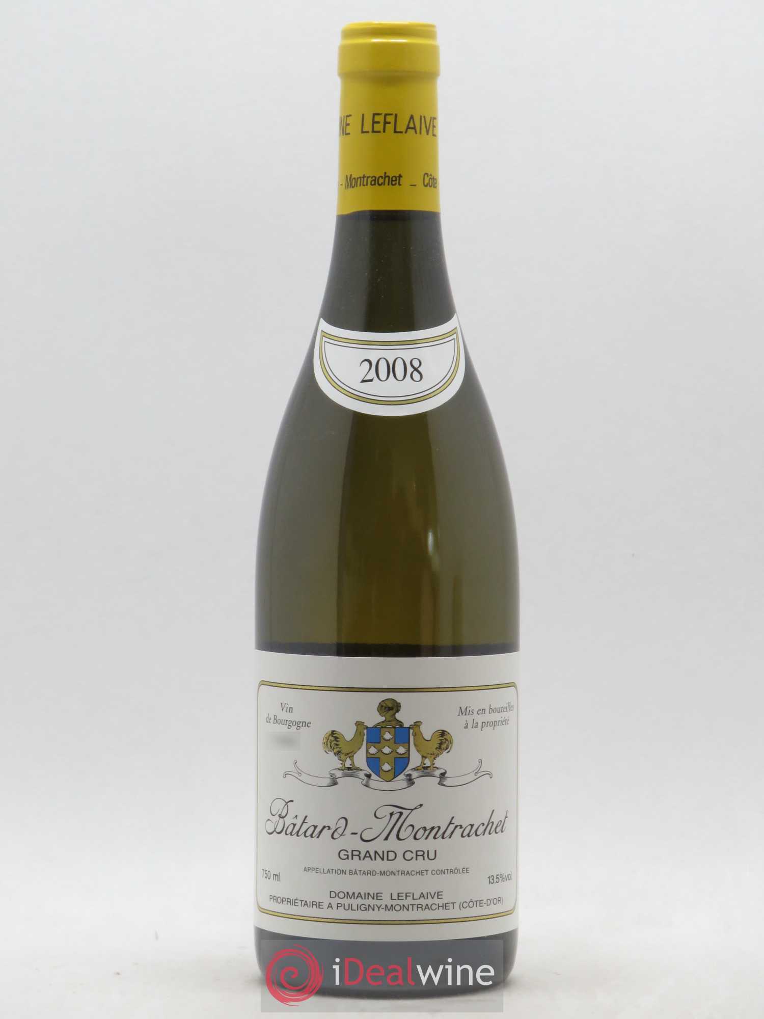 Bâtard-Montrachet Grand Cru Leflaive (Domaine) 2008 - Lot de 1 bouteille - 0