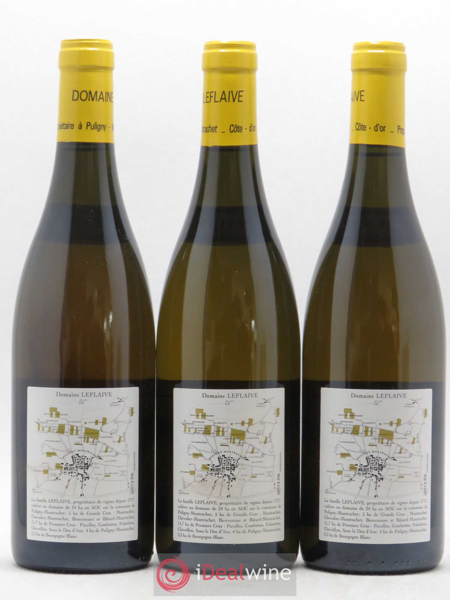 Puligny-Montrachet 1er Cru Les Pucelles Leflaive (Domaine) 2008 - Lot de 3 bouteilles - 1