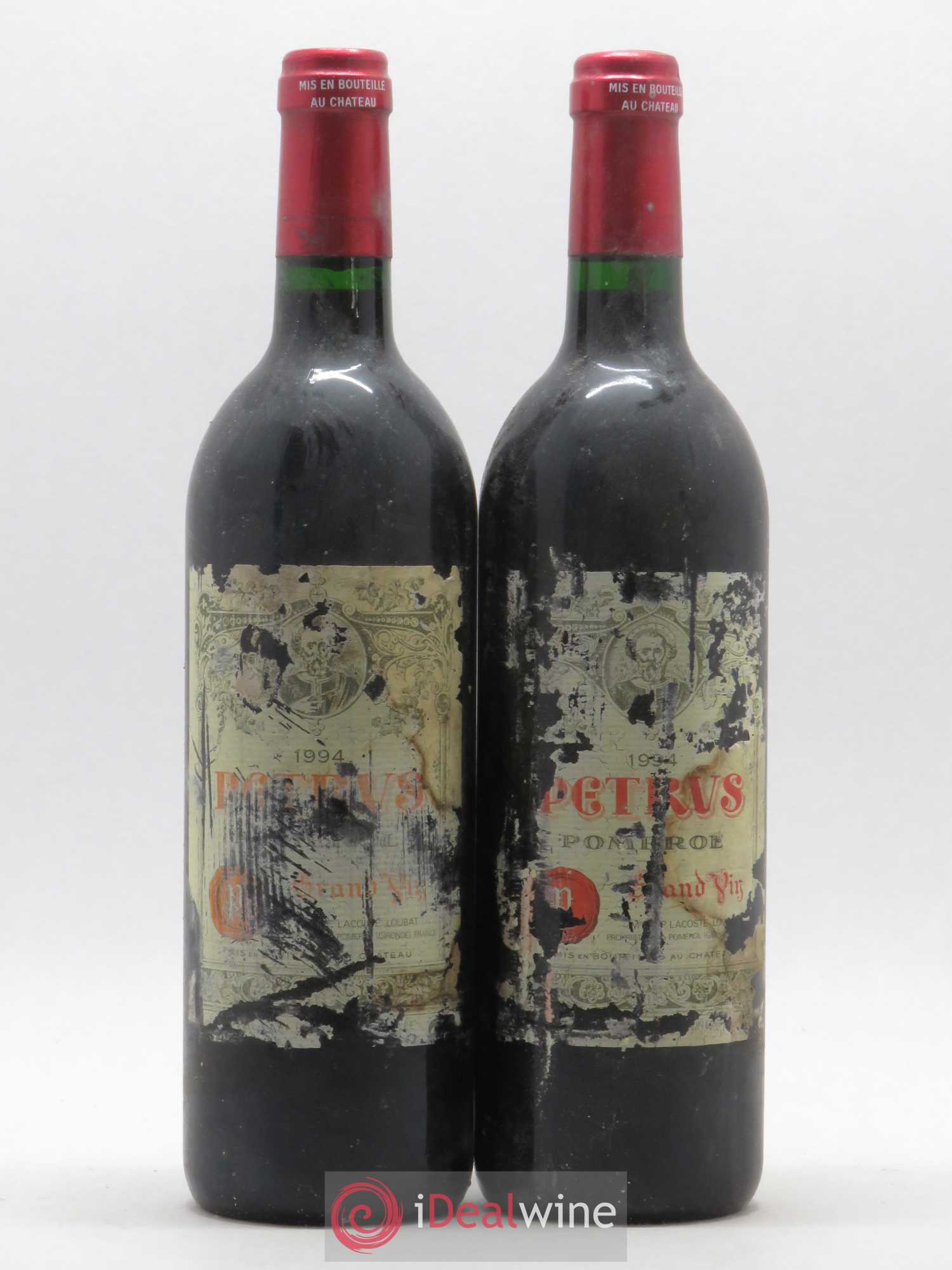 Petrus 1994 - Lot de 2 bouteilles - 0