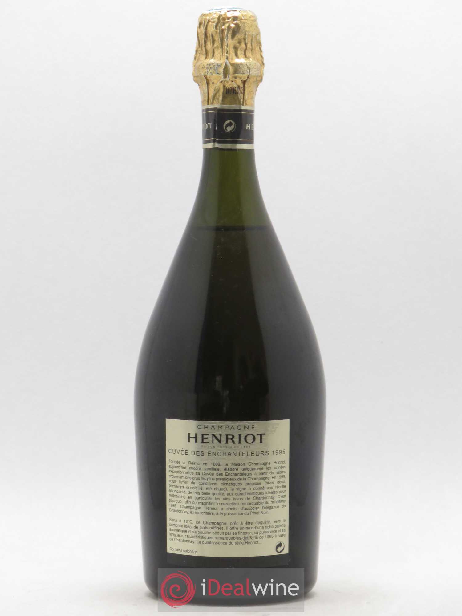 Cuvée des Enchanteleurs Henriot 1995 - Lot de 1 bouteille - 1