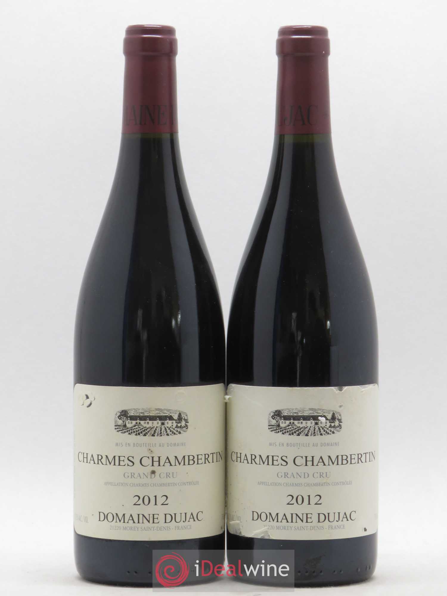 Charmes-Chambertin Grand Cru Dujac (Domaine) 2012 - Lot de 2 bouteilles - 0