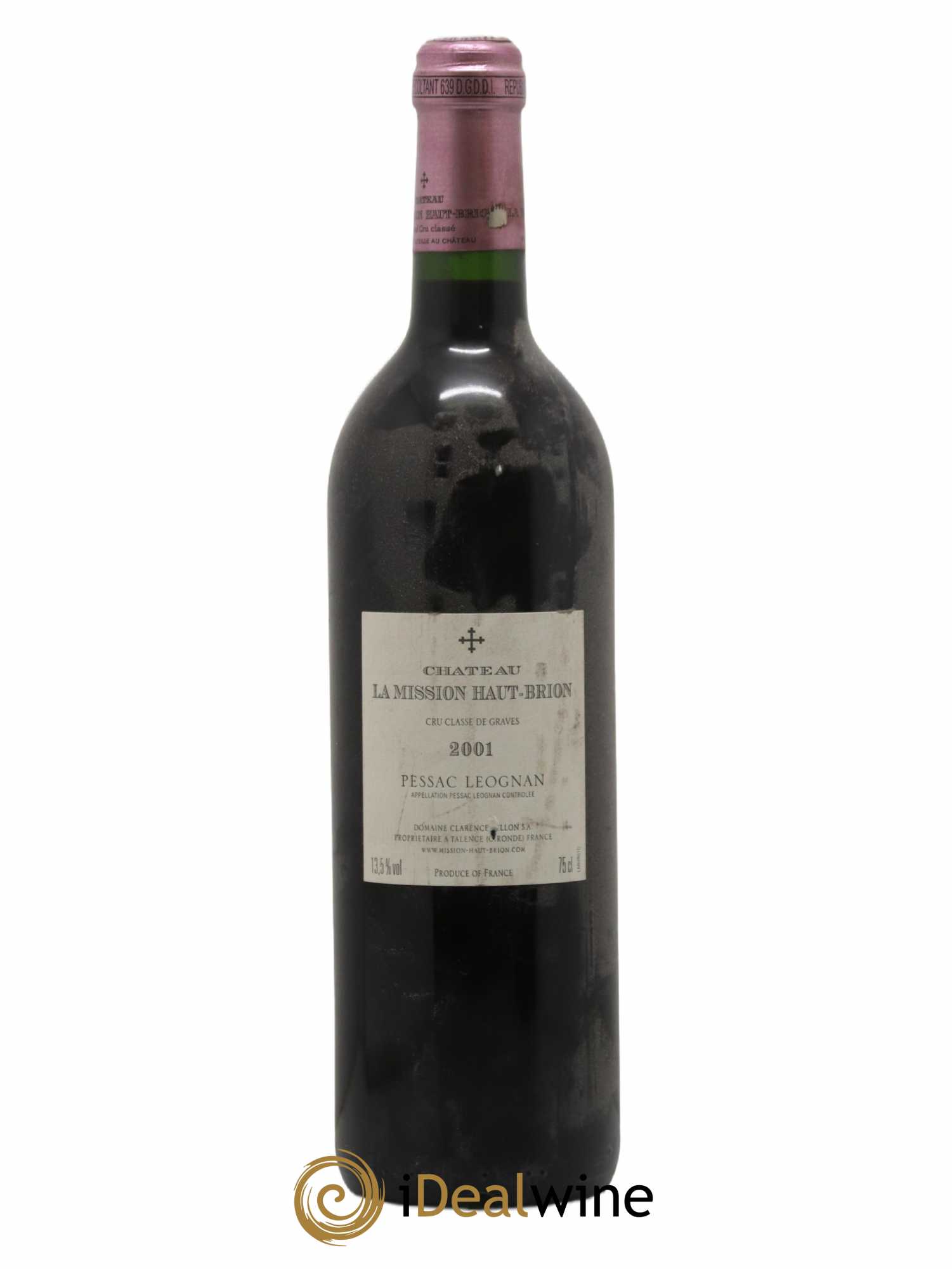 Château la Mission Haut-Brion Cru Classé de Graves 2001 - Lot of 1 bottle - 1