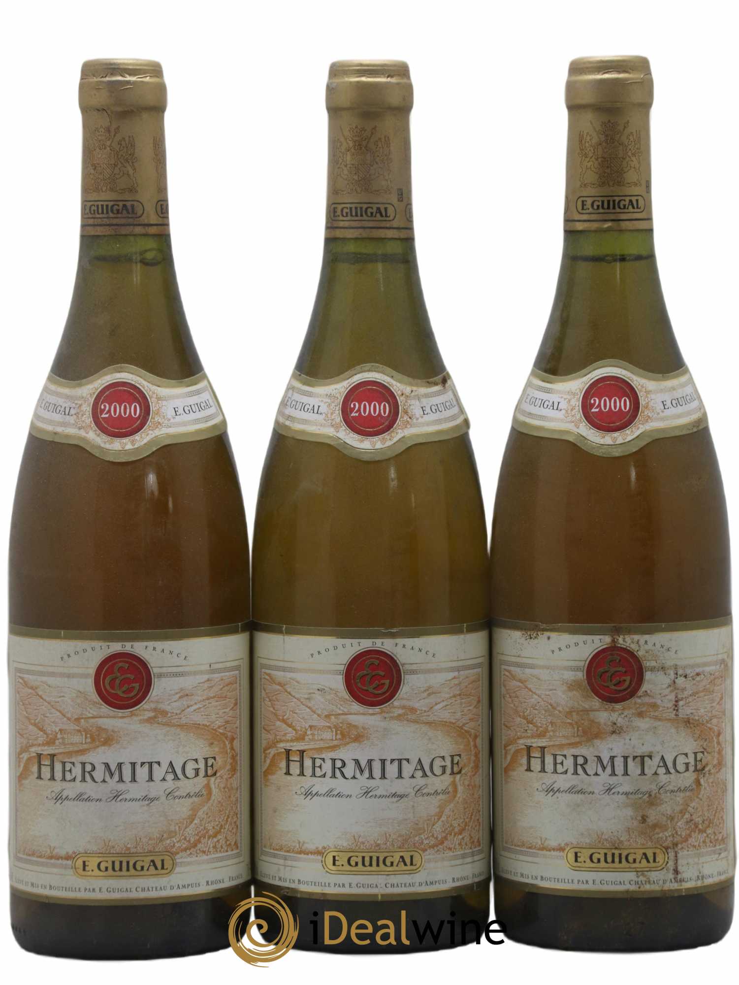 Hermitage Guigal 2000 - Lot de 3 bouteilles - 0