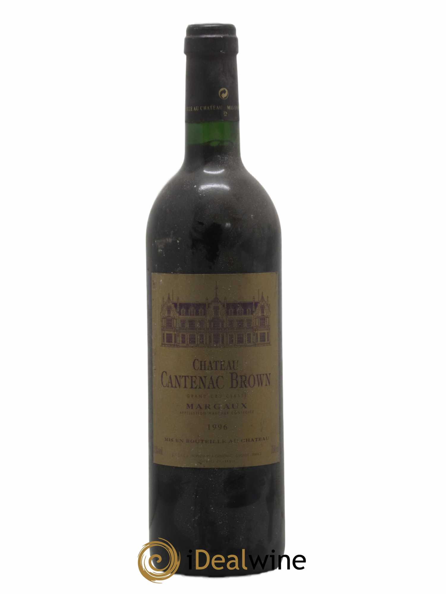 Château Cantenac Brown 3ème Grand Cru Classé 1996 - Lot de 1 bouteille - 0