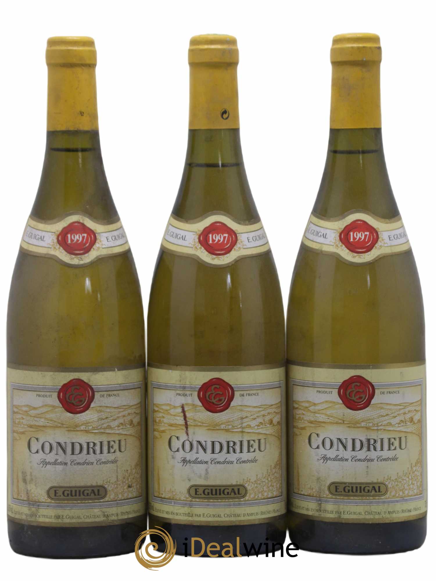 Condrieu Guigal 1997 - Lot de 3 bouteilles - 0