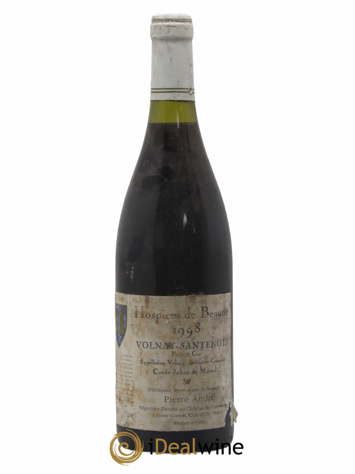 Volnay 1er Cru Santenots Cuvée Jehan De Massol Pierre André 1998 - Posten von 1 Flasche - 0