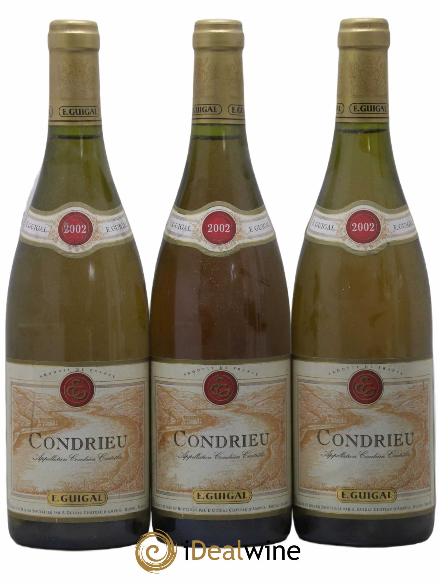 Condrieu Guigal 2002 - Lot de 3 bouteilles - 0