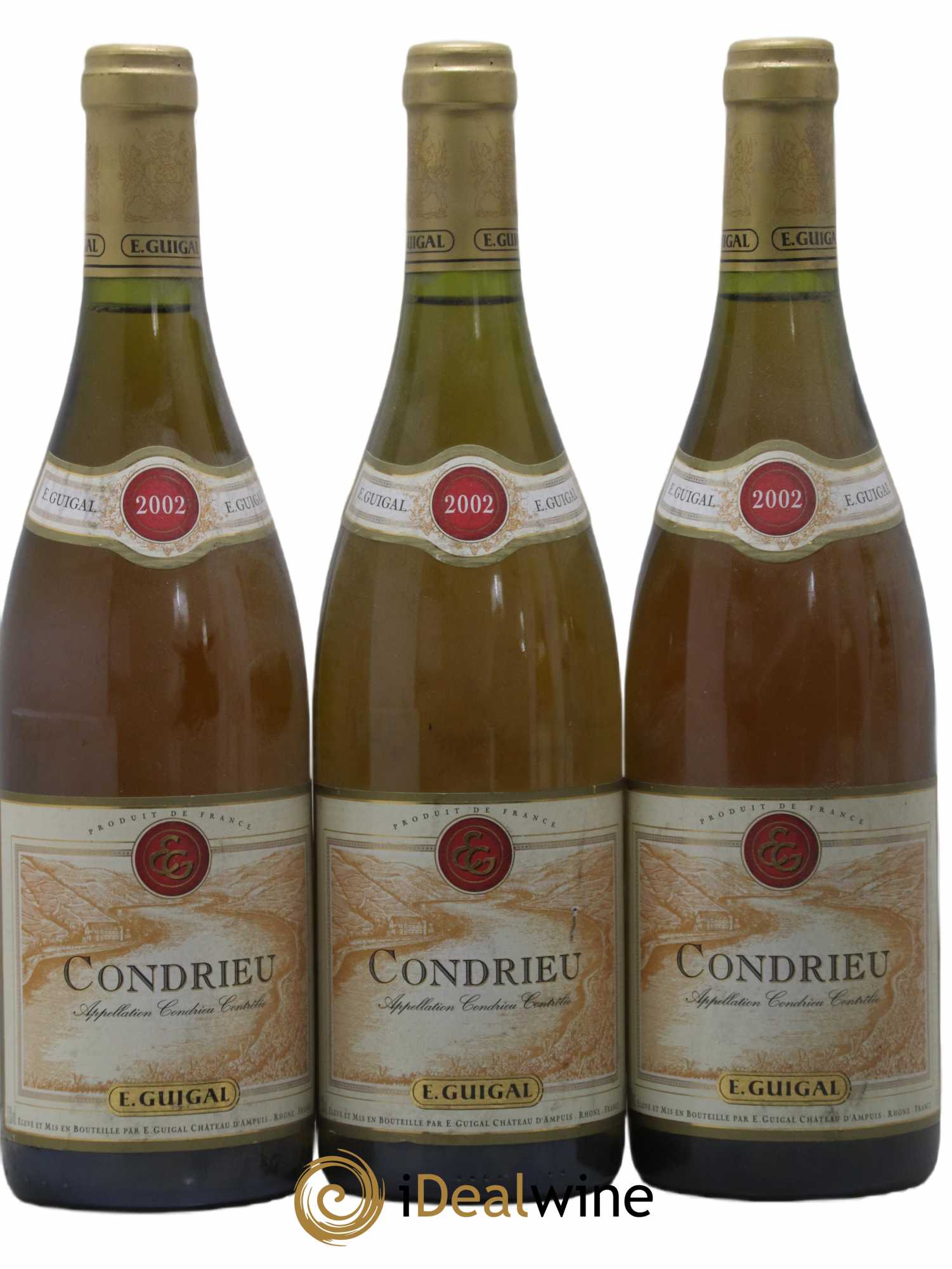 Condrieu Guigal 2002 - Lot de 3 bouteilles - 0
