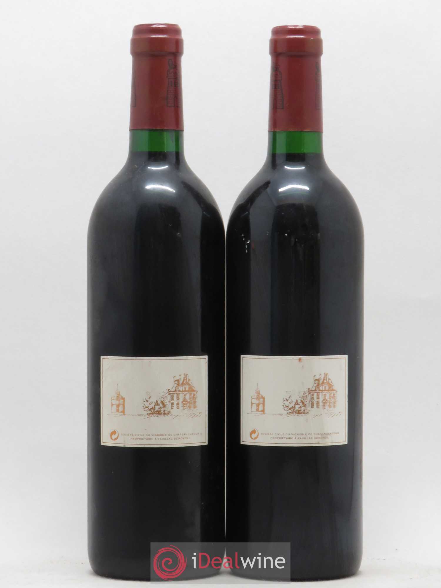 Château Latour 1er Grand Cru Classé 1996 - Lot de 2 bouteilles - 1