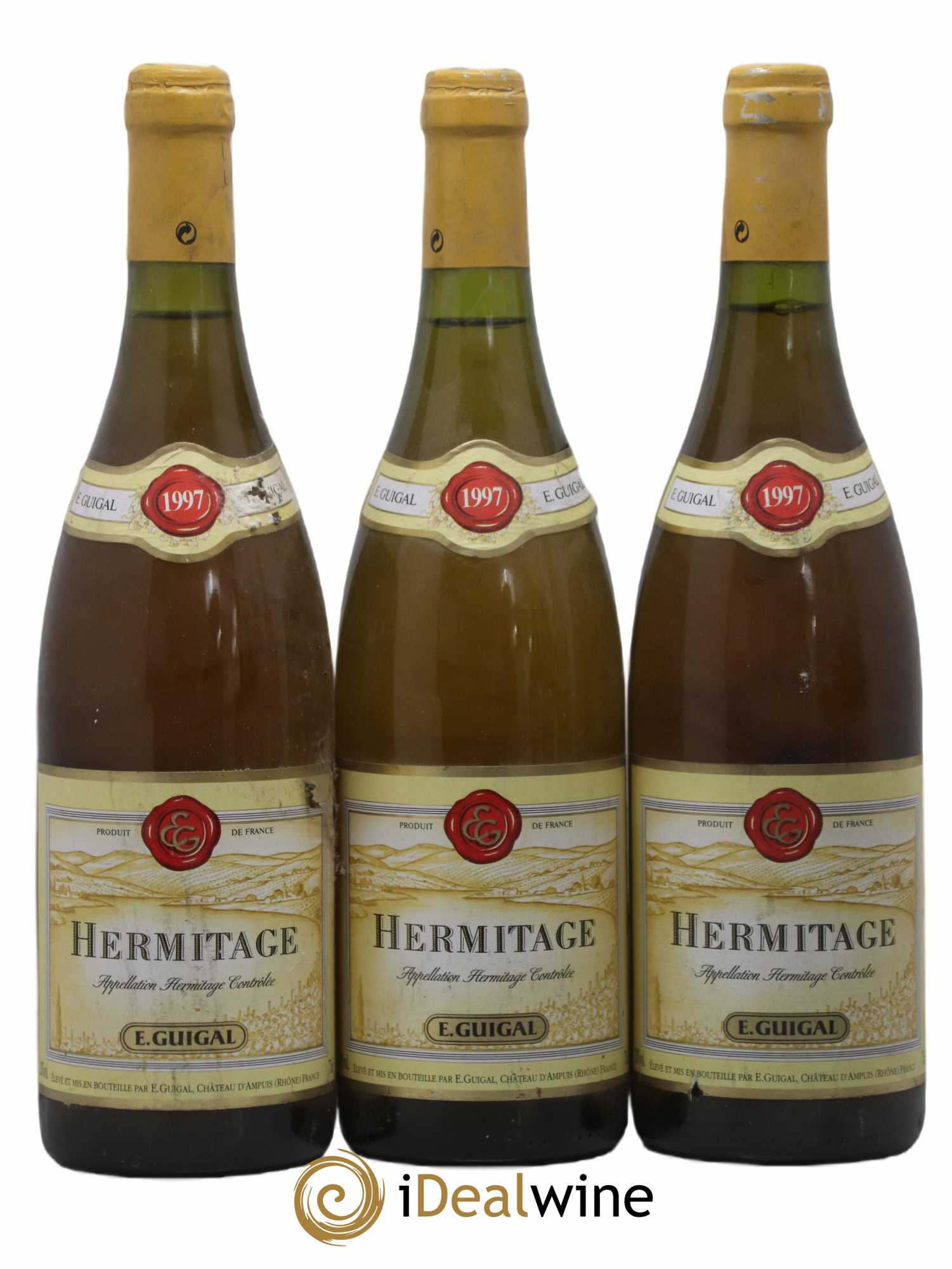 Hermitage Guigal 1997 - Lot de 3 bouteilles - 0