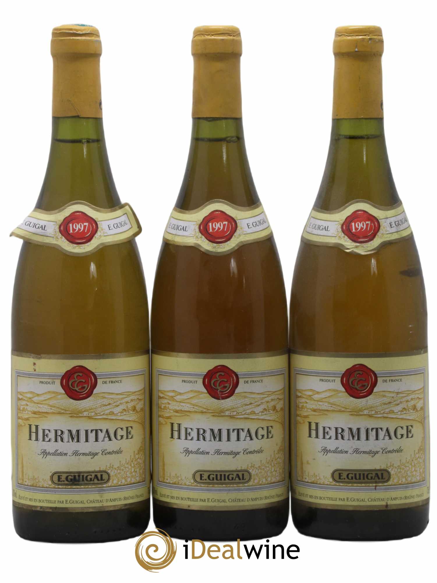 Hermitage Guigal 1997 - Lot de 3 bouteilles - 0