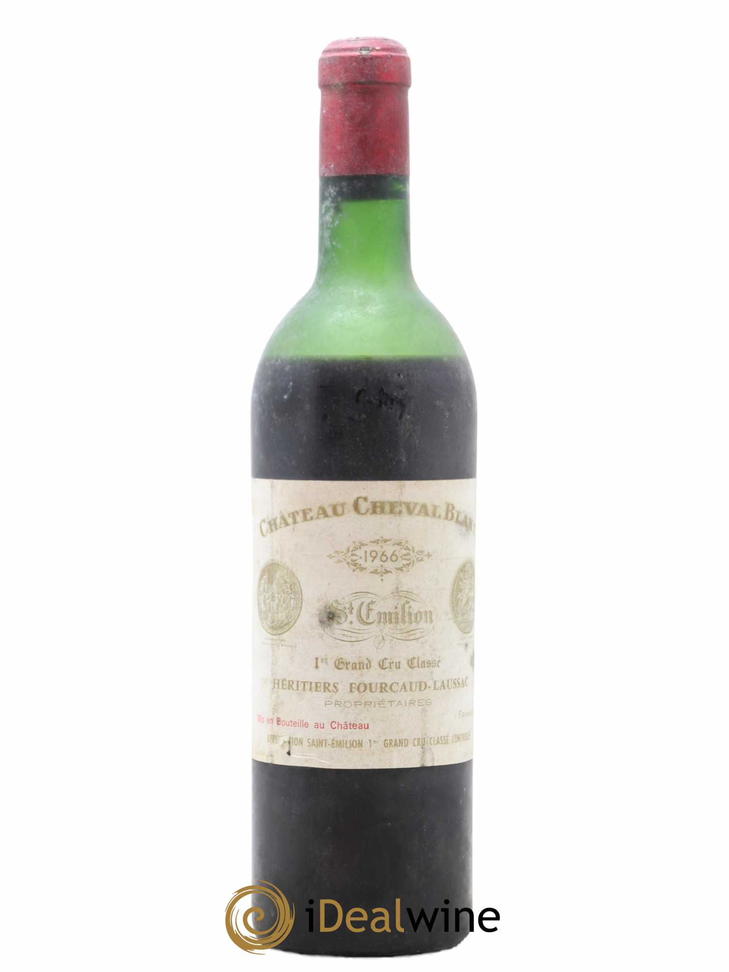 Château Cheval Blanc 1er Grand Cru Classé A 1966 - Lot de 1 bouteille - 0