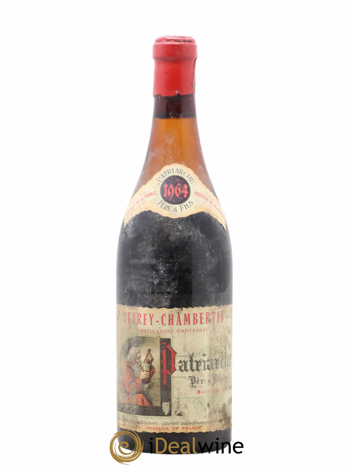Gevrey-Chambertin Patriarche 1964 - Lot de 1 bouteille - 0