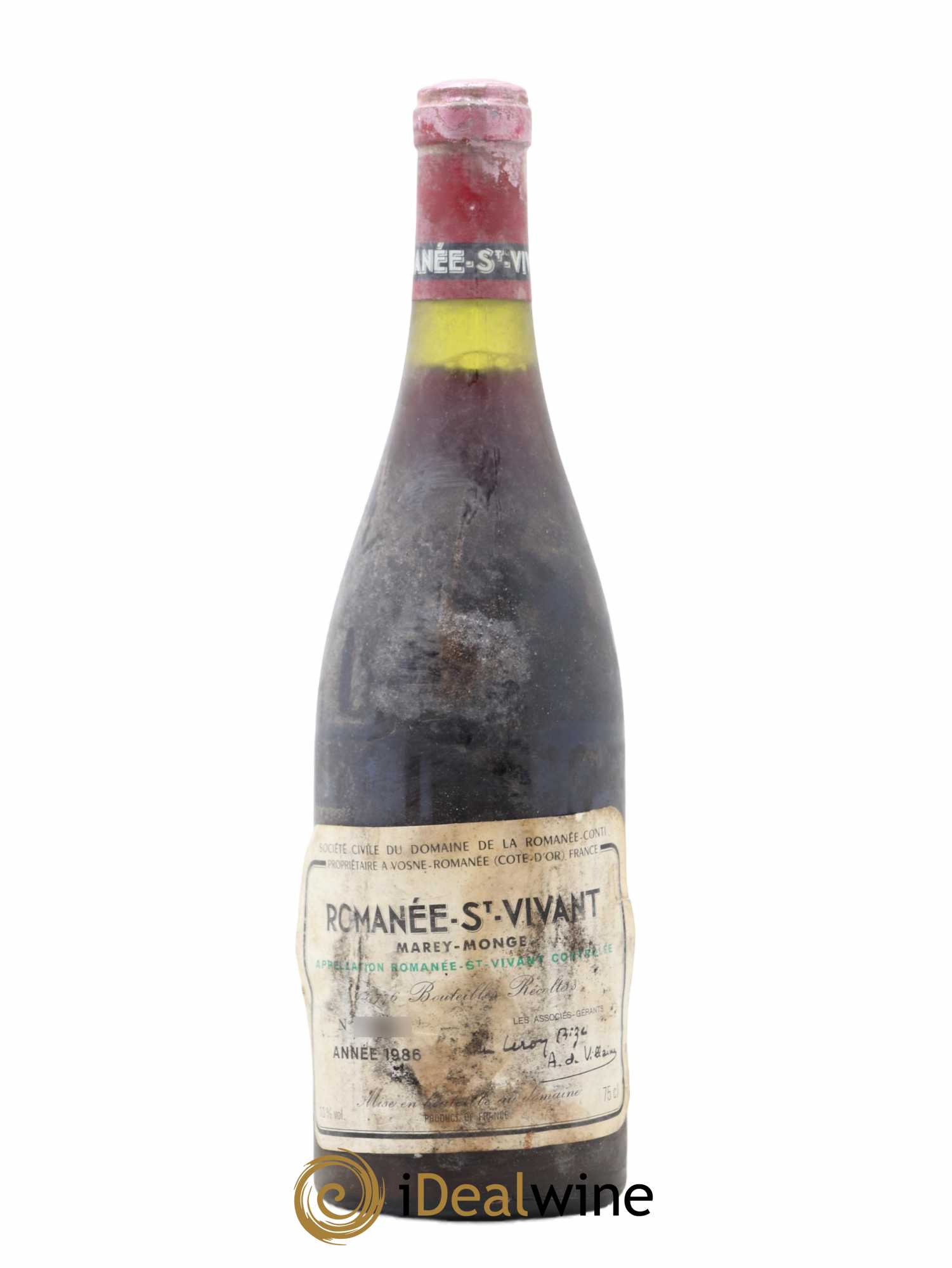 Romanée-Saint-Vivant Grand Cru Domaine de la Romanée-Conti 1986 - Lot de 1 bouteille - 0