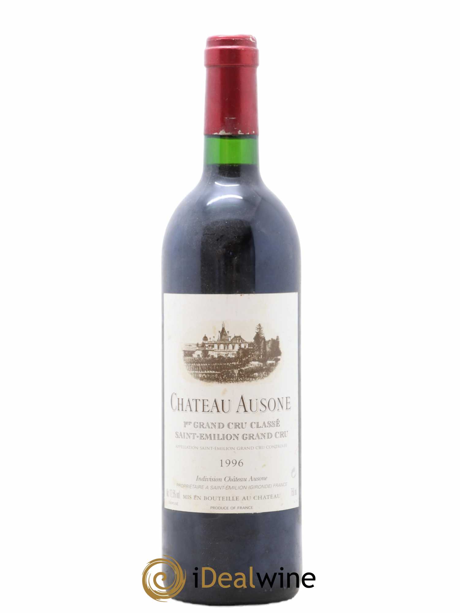 Château Ausone 1er Grand Cru Classé A 1996 - Lot de 1 bouteille - 0