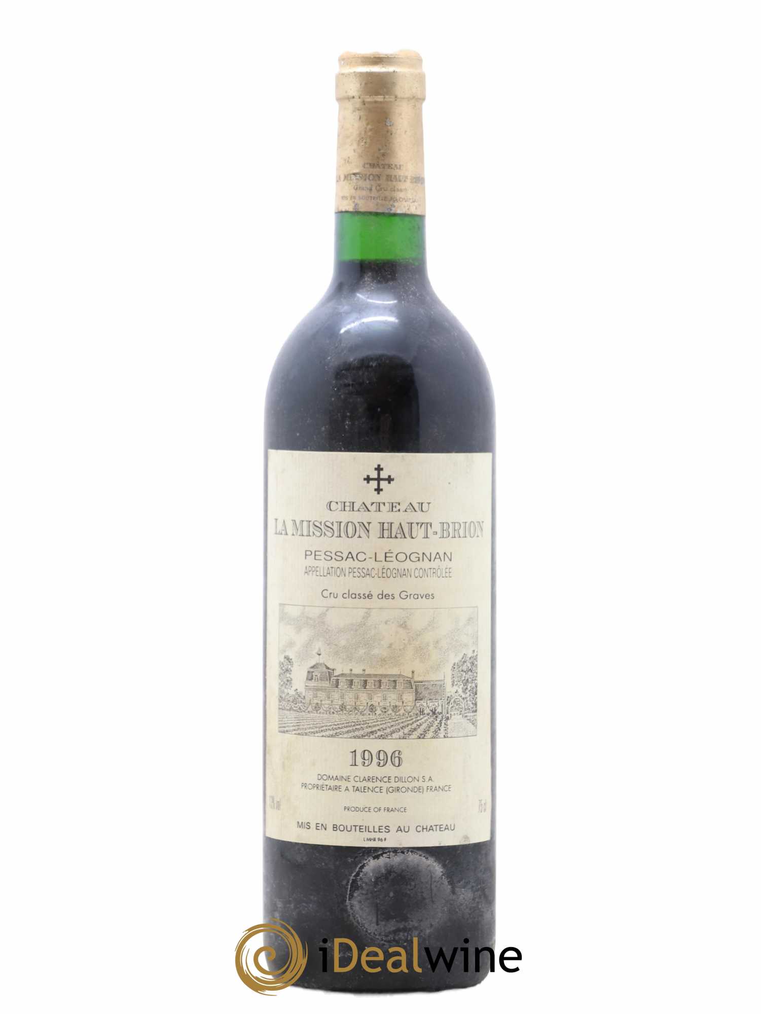 Château la Mission Haut-Brion Cru Classé de Graves 1996 - Lot de 1 bouteille - 0