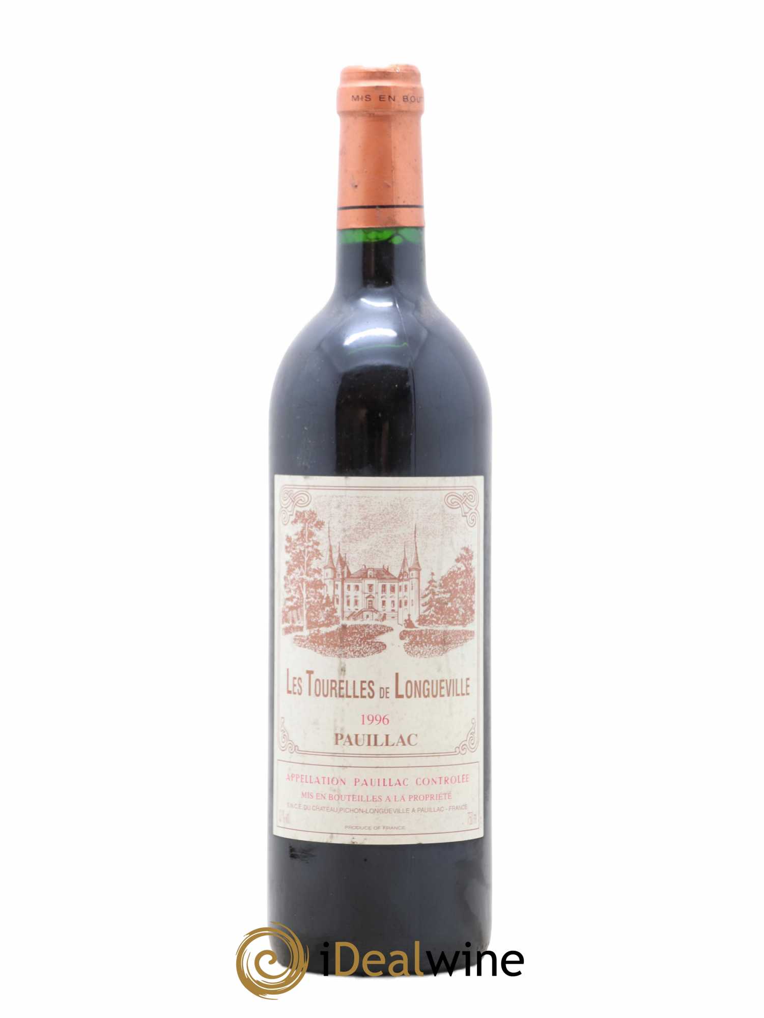 Les Tourelles de Longueville Second Vin 1996 - Lot de 1 bouteille - 0