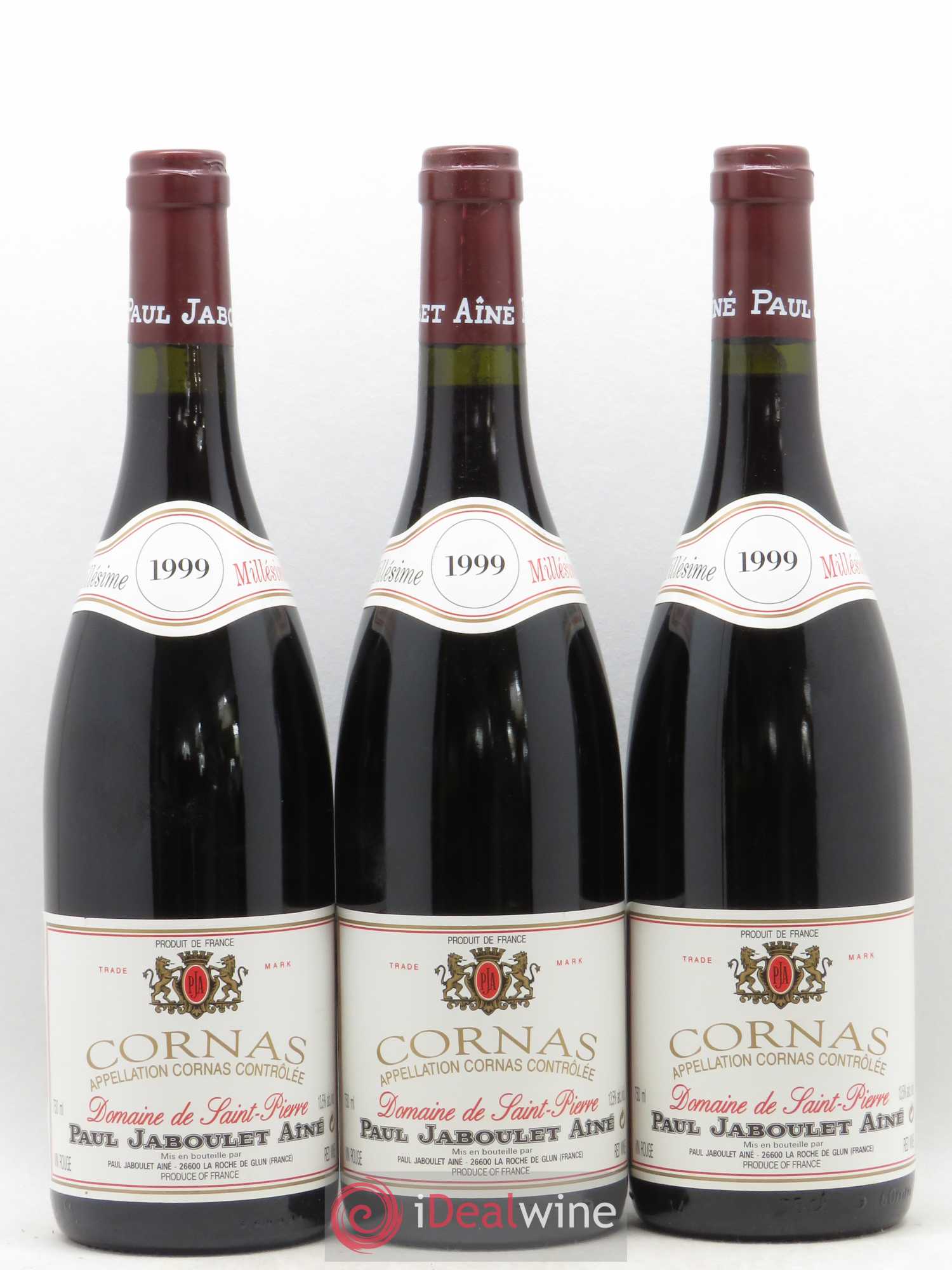 Cornas Domaine de Saint-Pierre Paul Jaboulet Ainé 1999 - Lot de 12 bouteilles - 2