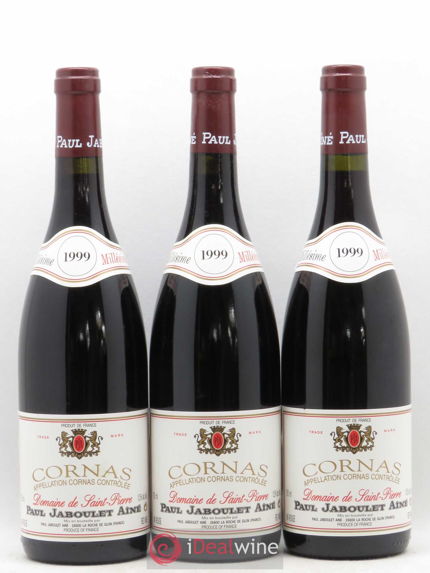 Cornas Domaine de Saint-Pierre Paul Jaboulet Ainé 1999 - Lot de 12 bouteilles - 3