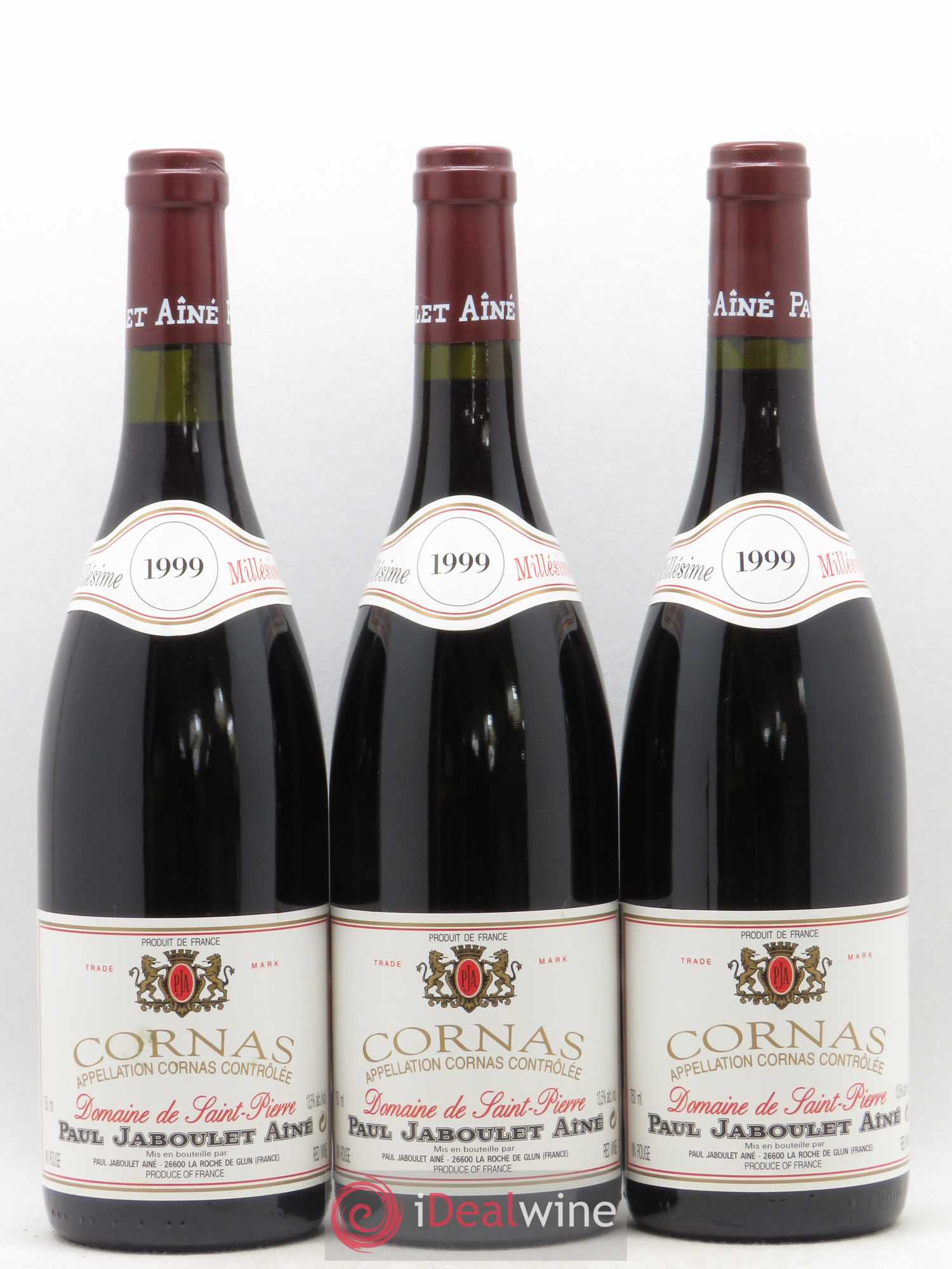 Cornas Domaine de Saint-Pierre Paul Jaboulet Ainé 1999 - Lot de 12 bouteilles - 4