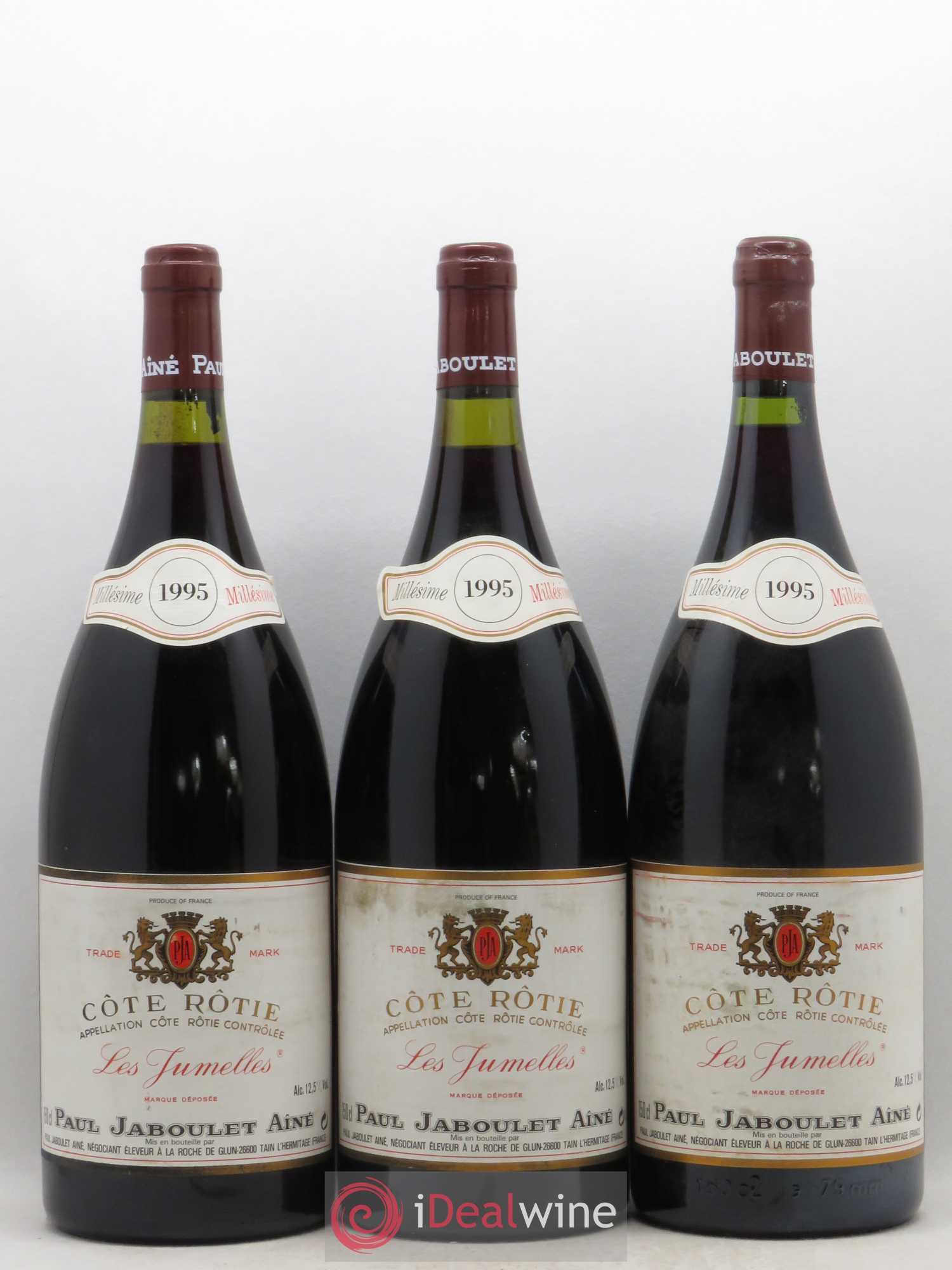 Côte-Rôtie Les Jumelles Paul Jaboulet Ainé 1995 - Lot de 6 magnums - 1