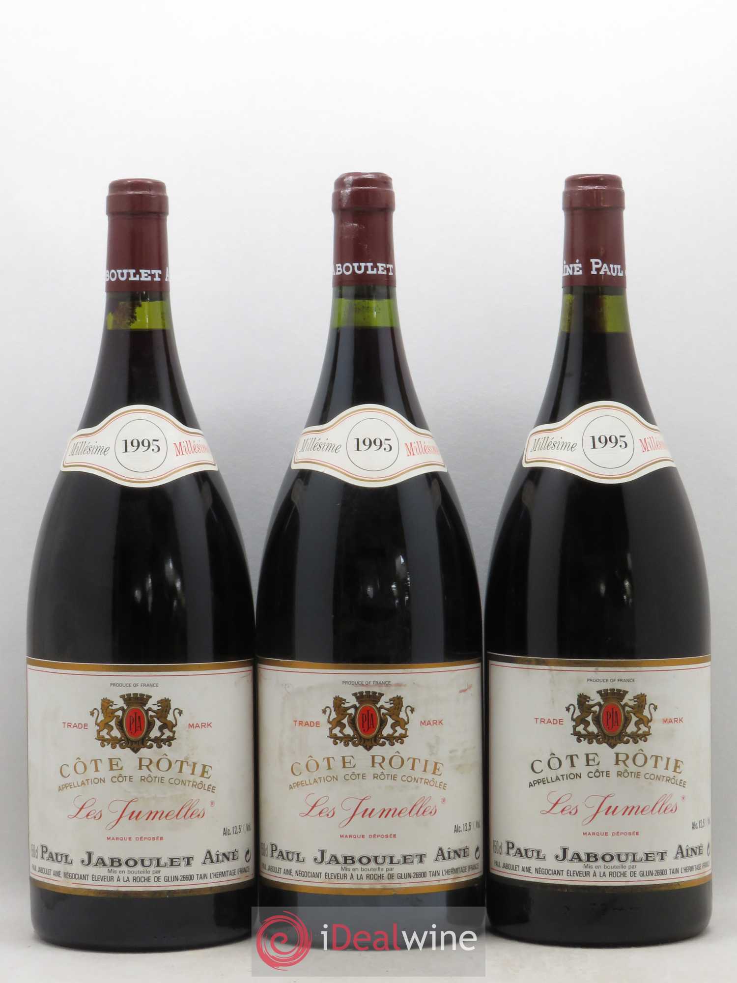 Côte-Rôtie Les Jumelles Paul Jaboulet Ainé 1995 - Lot de 6 magnums - 2