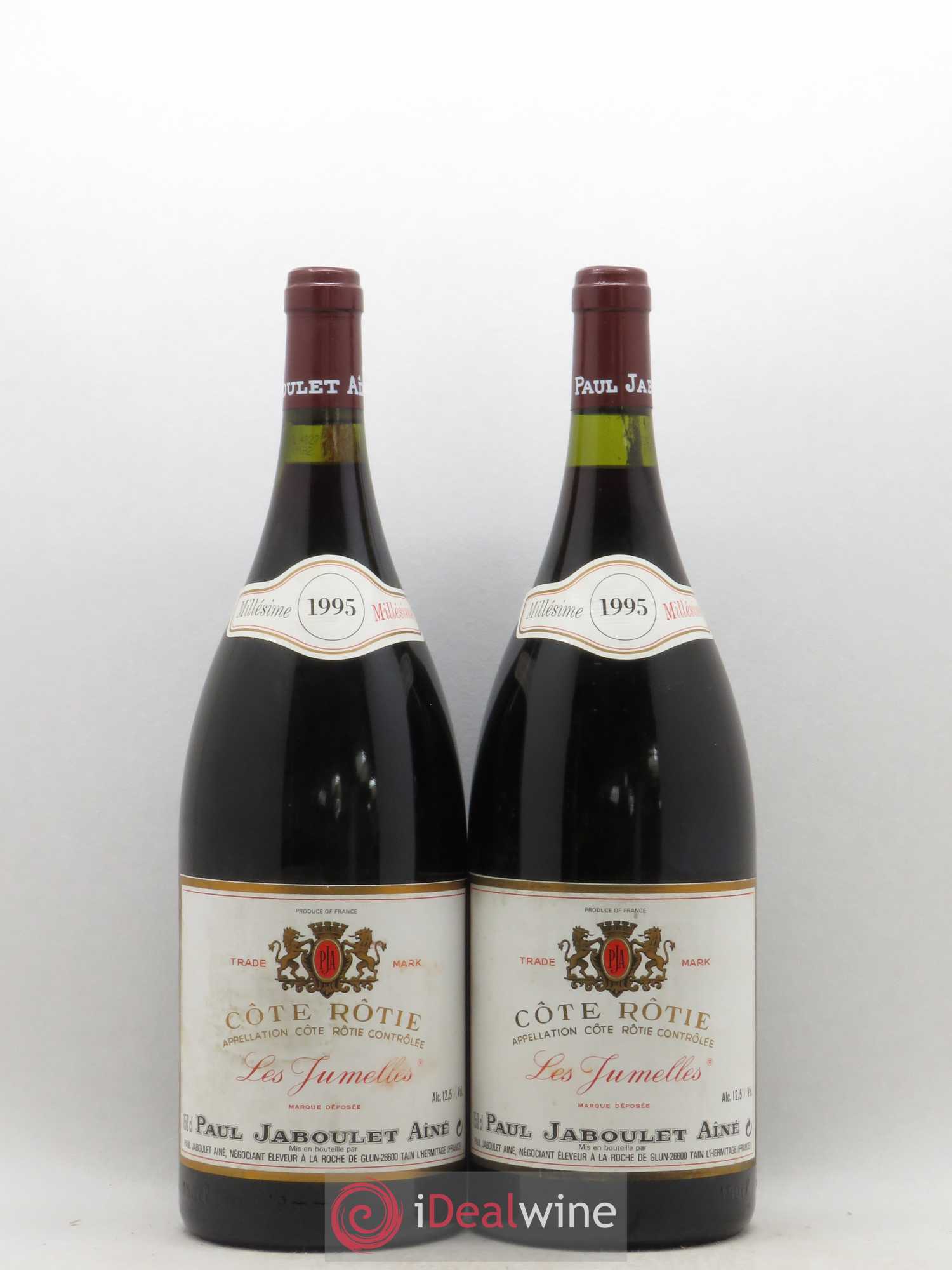 Côte-Rôtie Les Jumelles Paul Jaboulet Ainé 1995 - Lot of 5 magnums - 2