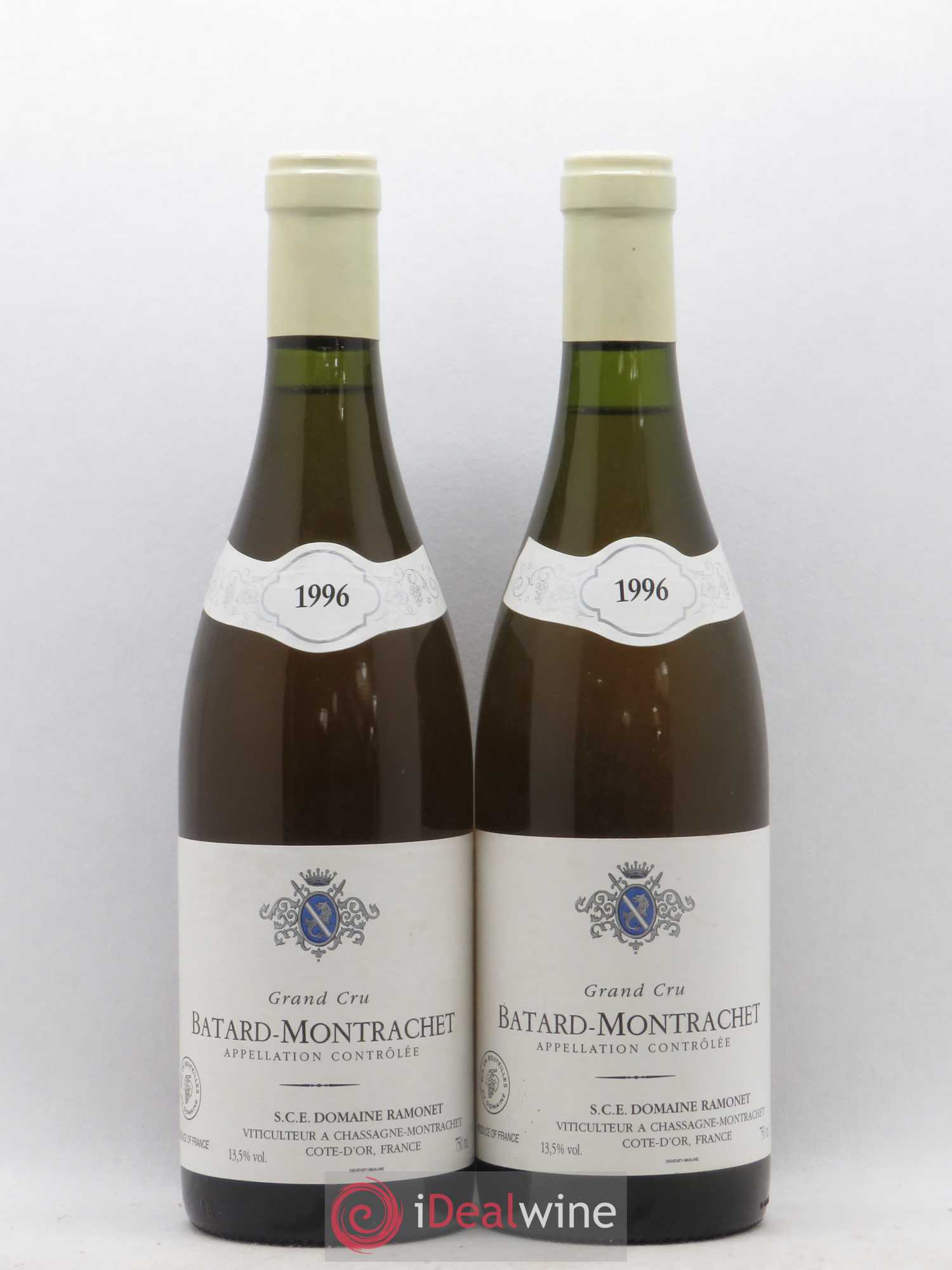 Bâtard-Montrachet Grand Cru Ramonet (Domaine) 1996 - Lot de 2 bouteilles - 0