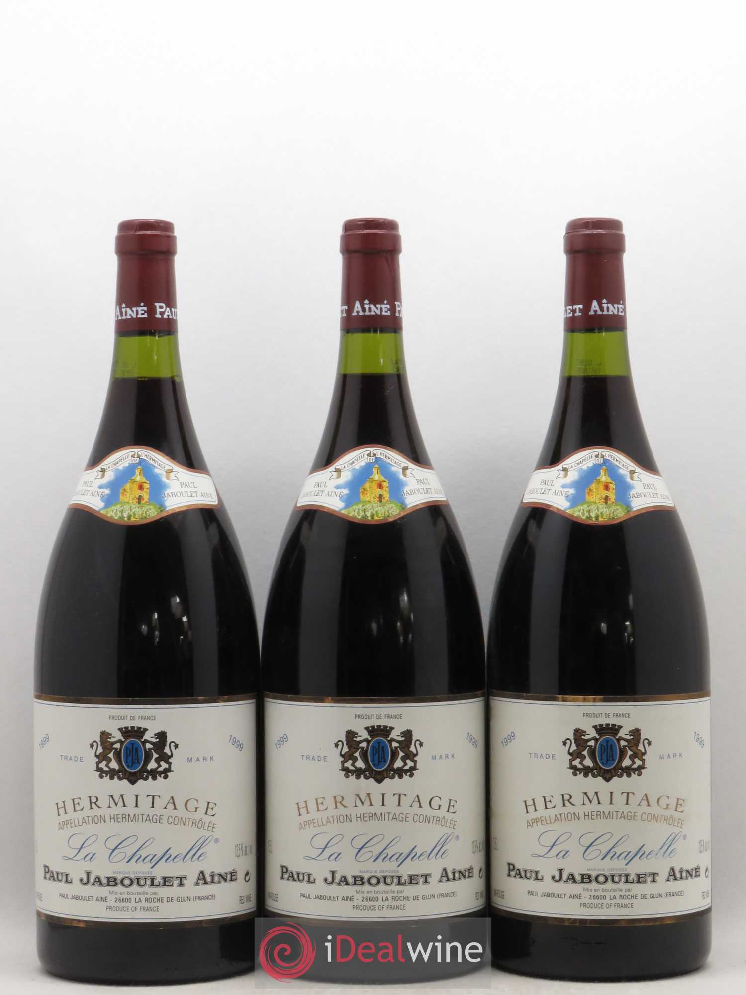 Hermitage La Chapelle Paul Jaboulet Ainé 1999 - Lotto di 3 magnum - 0