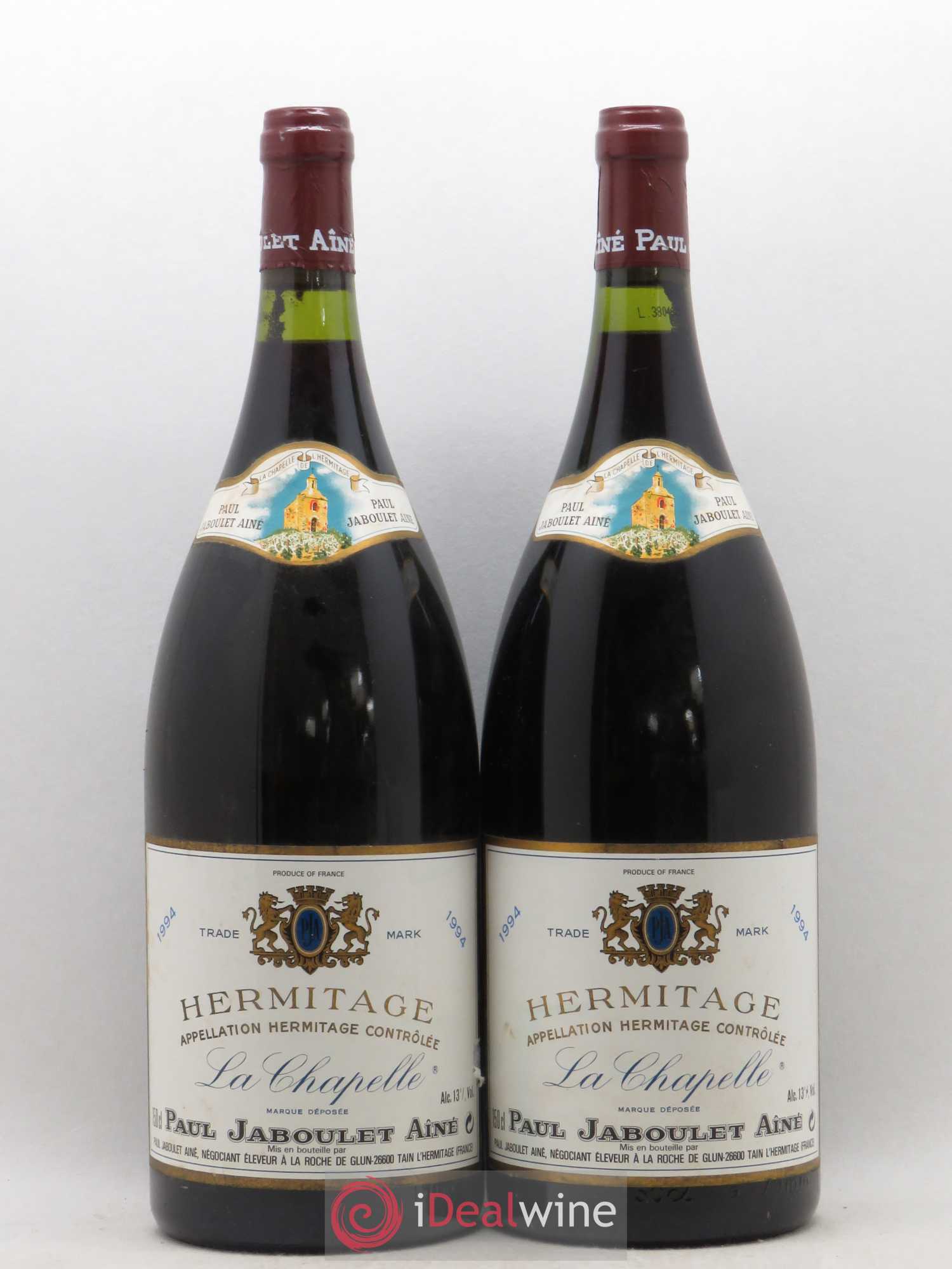 Hermitage La Chapelle Paul Jaboulet Ainé 1994 - Lot de 2 magnums - 0