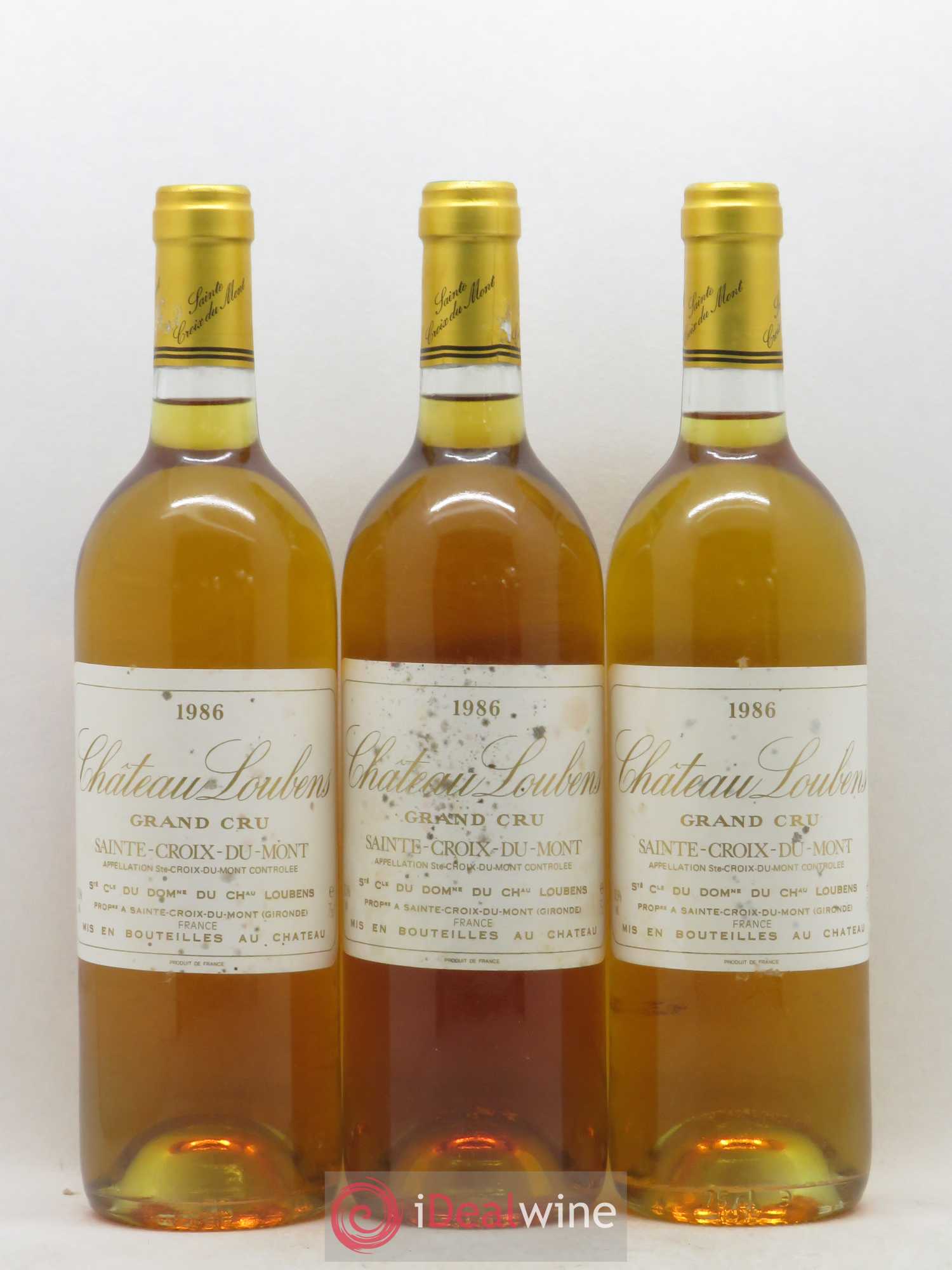 Château Loubens 1986 - Lotto di 6 bottiglie - 1