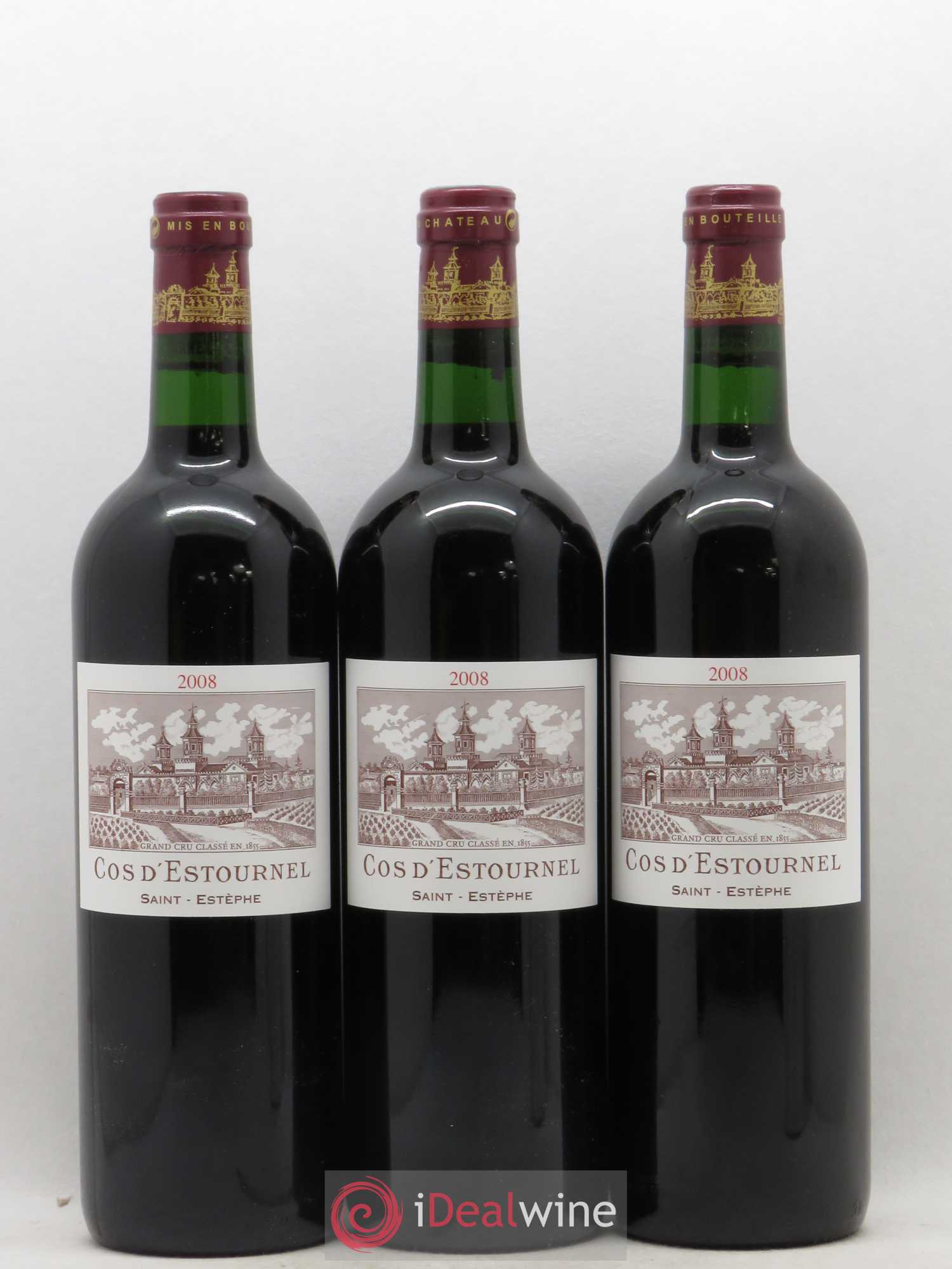 Cos d'Estournel 2ème Grand Cru Classé 2008 - Lot de 12 bouteilles - 2