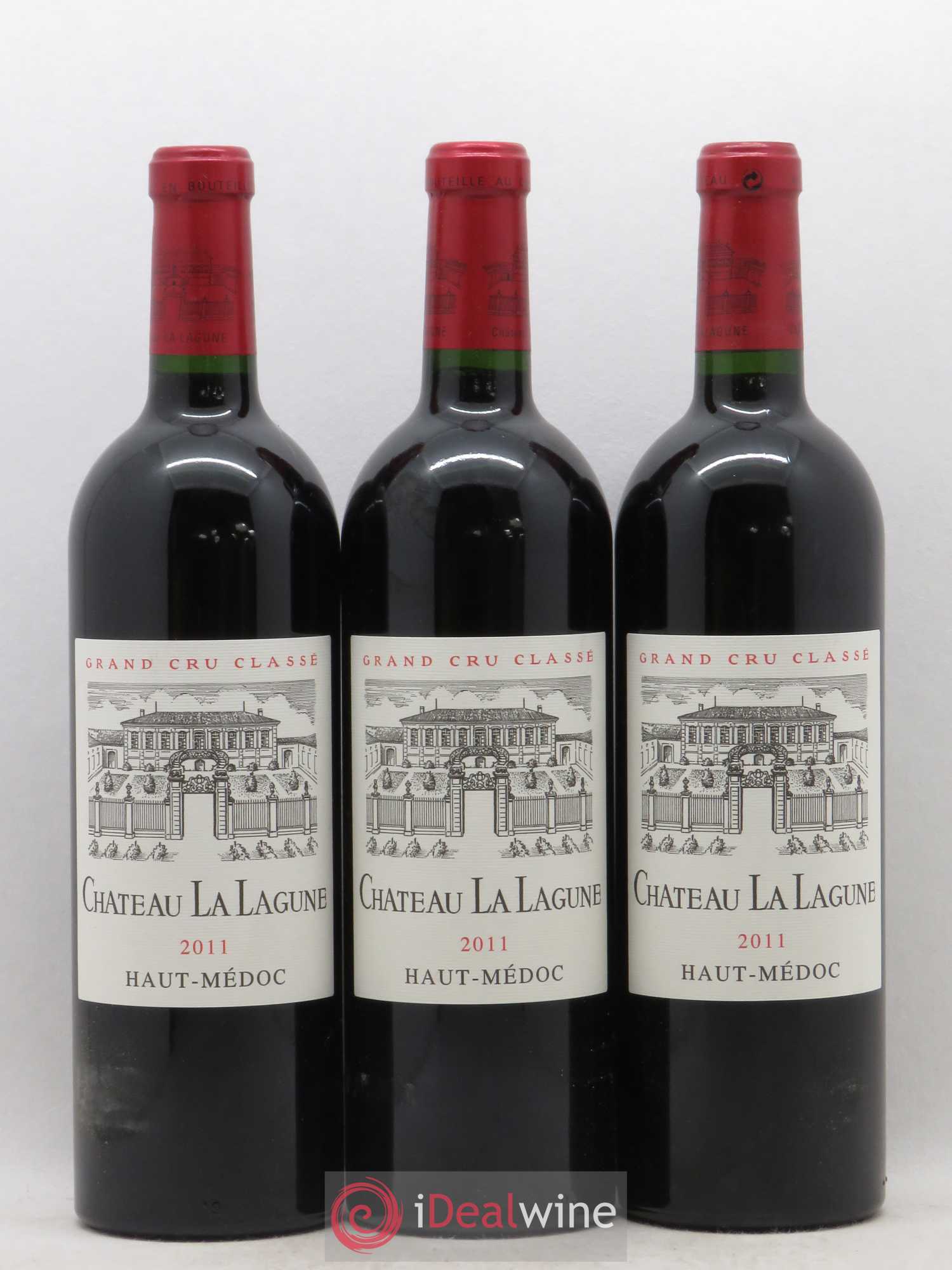 Château la Lagune 3ème Grand Cru Classé 2011 - Lot de 3 bouteilles - 0