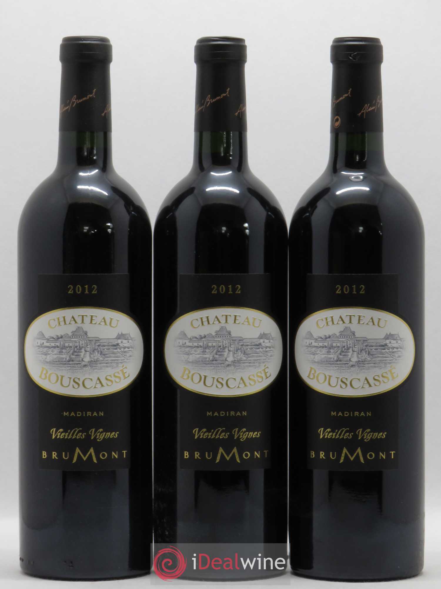 Madiran Vieilles Vignes Château Bouscassé - Alain Brumont 2012 - Lotto di 6 bottiglie - 2