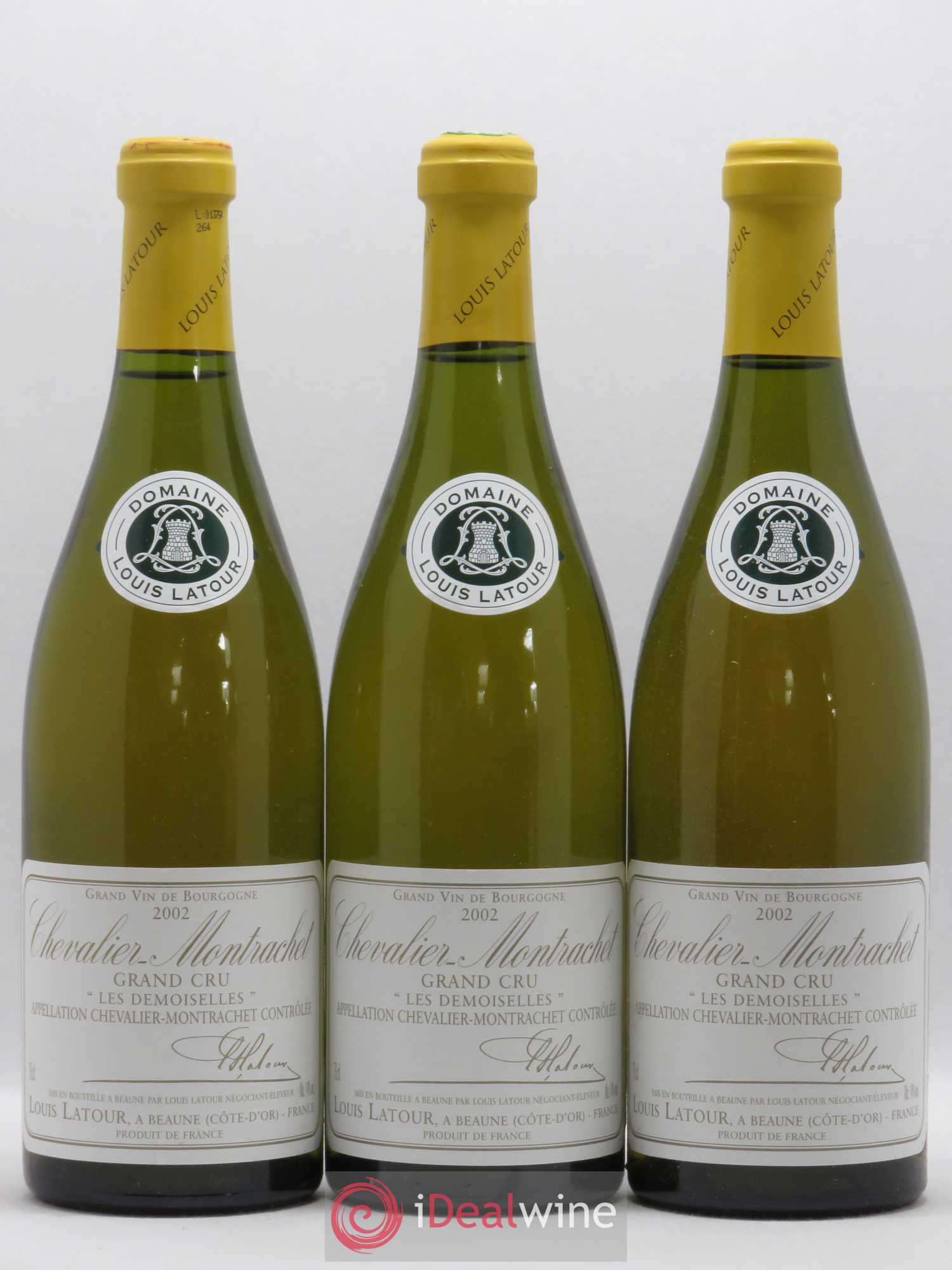 Chevalier-Montrachet Grand Cru Les Demoiselles Louis Latour 2002 - Lot de 6 bouteilles - 1