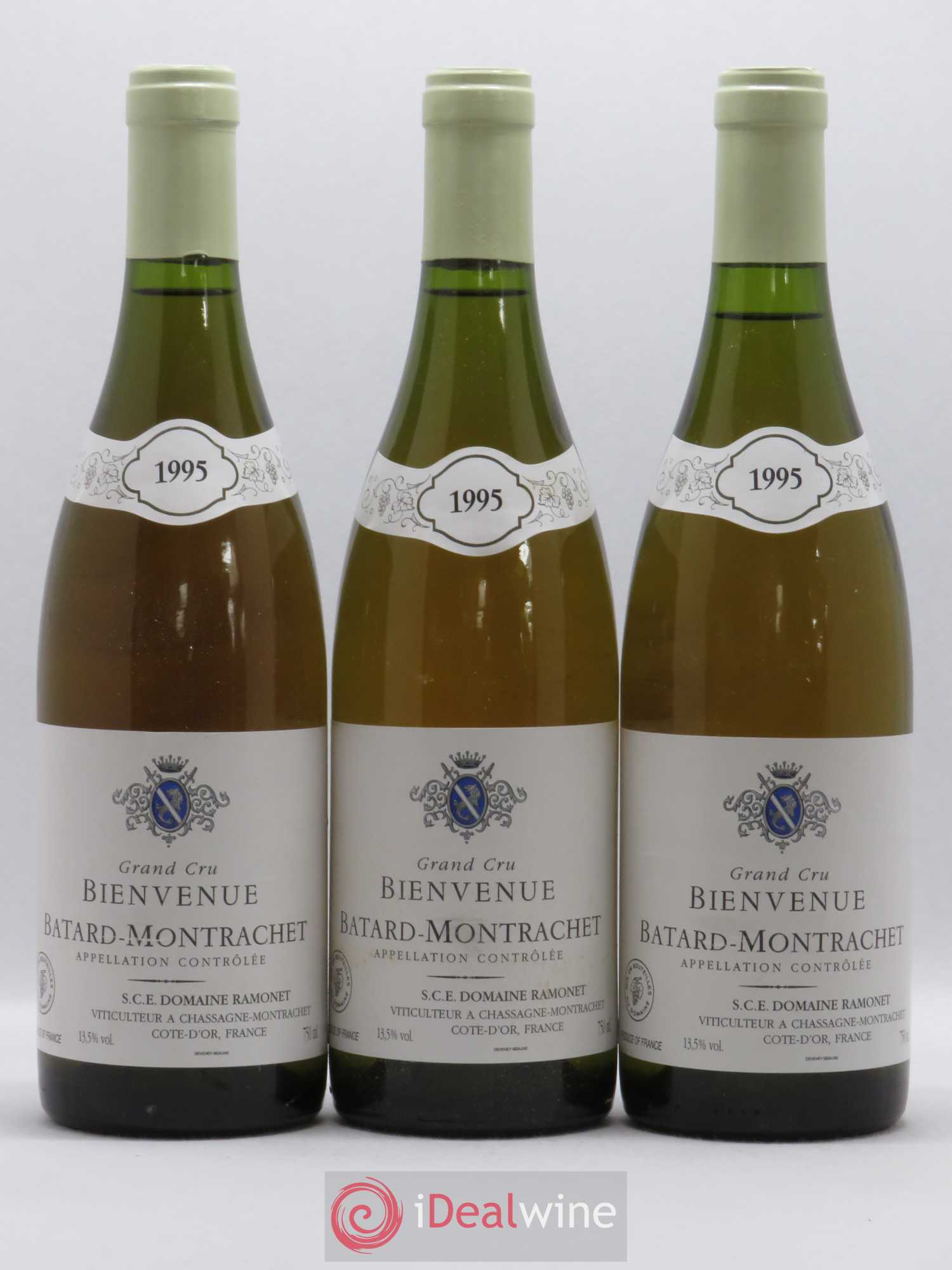 Bienvenues-Bâtard-Montrachet Grand Cru Ramonet (Domaine) 1995 - Lot de 6 bouteilles - 1