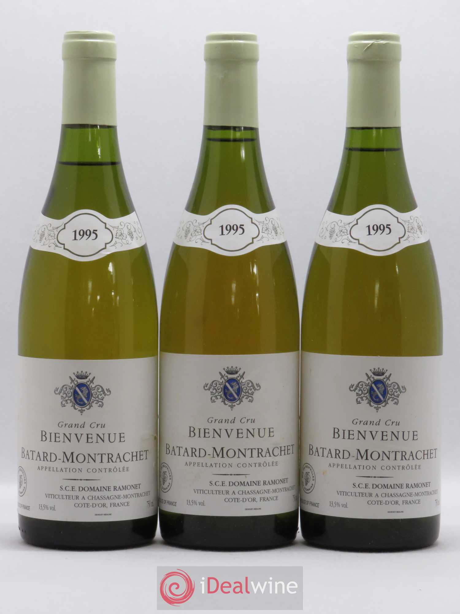 Bienvenues-Bâtard-Montrachet Grand Cru Ramonet (Domaine) 1995 - Lot de 6 bouteilles - 2