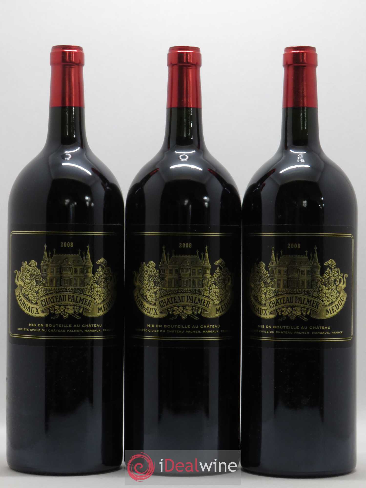 Château Palmer 3ème Grand Cru Classé 2008 - Lot de 6 magnums - 1