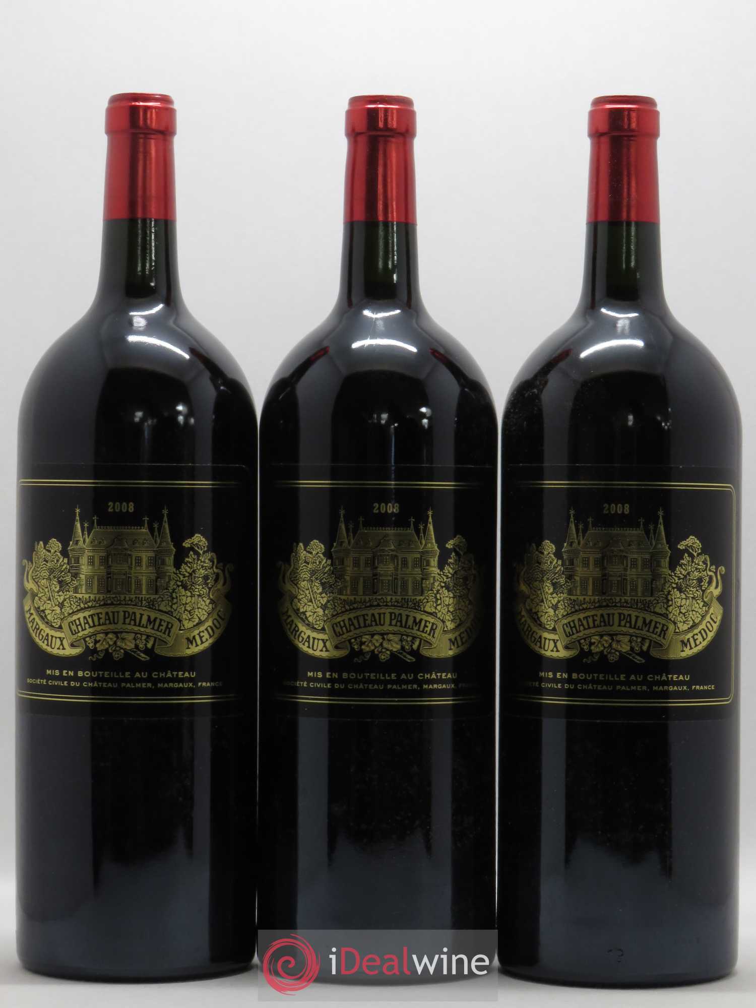 Château Palmer 3ème Grand Cru Classé 2008 - Lot de 6 magnums - 3