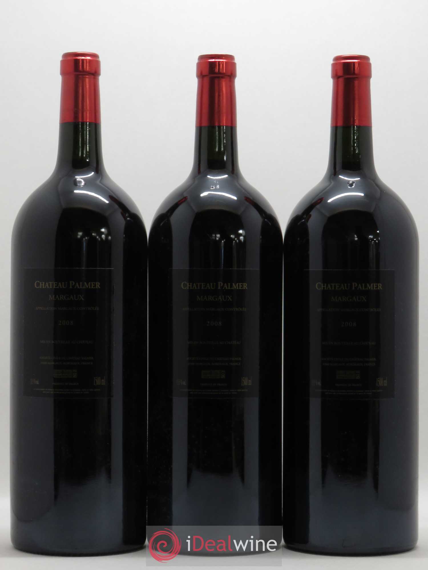 Château Palmer 3ème Grand Cru Classé 2008 - Lot de 6 magnums - 4