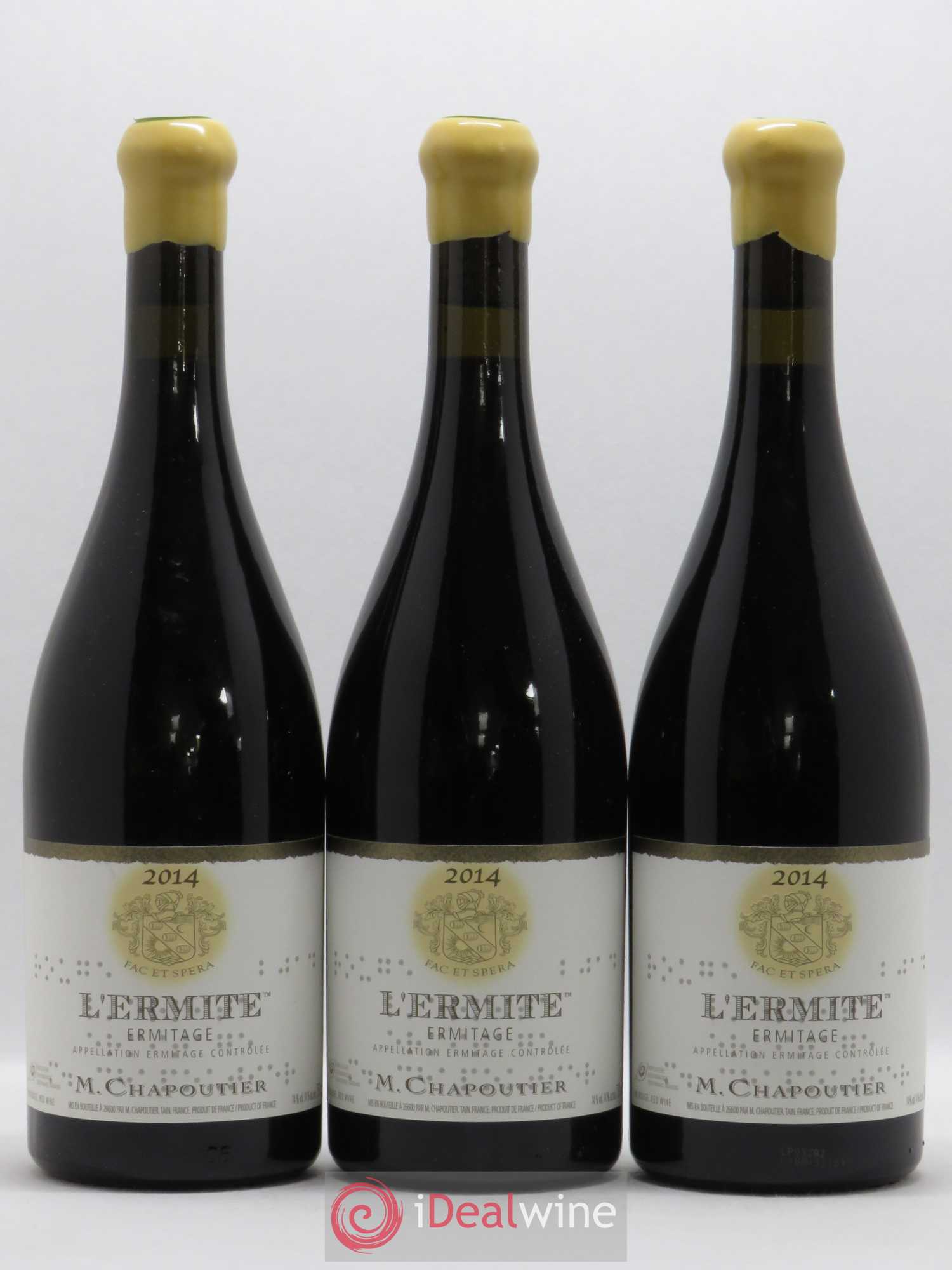 Hermitage Ermitage l'Ermite Chapoutier 2014 - Lot de 6 bouteilles - 3