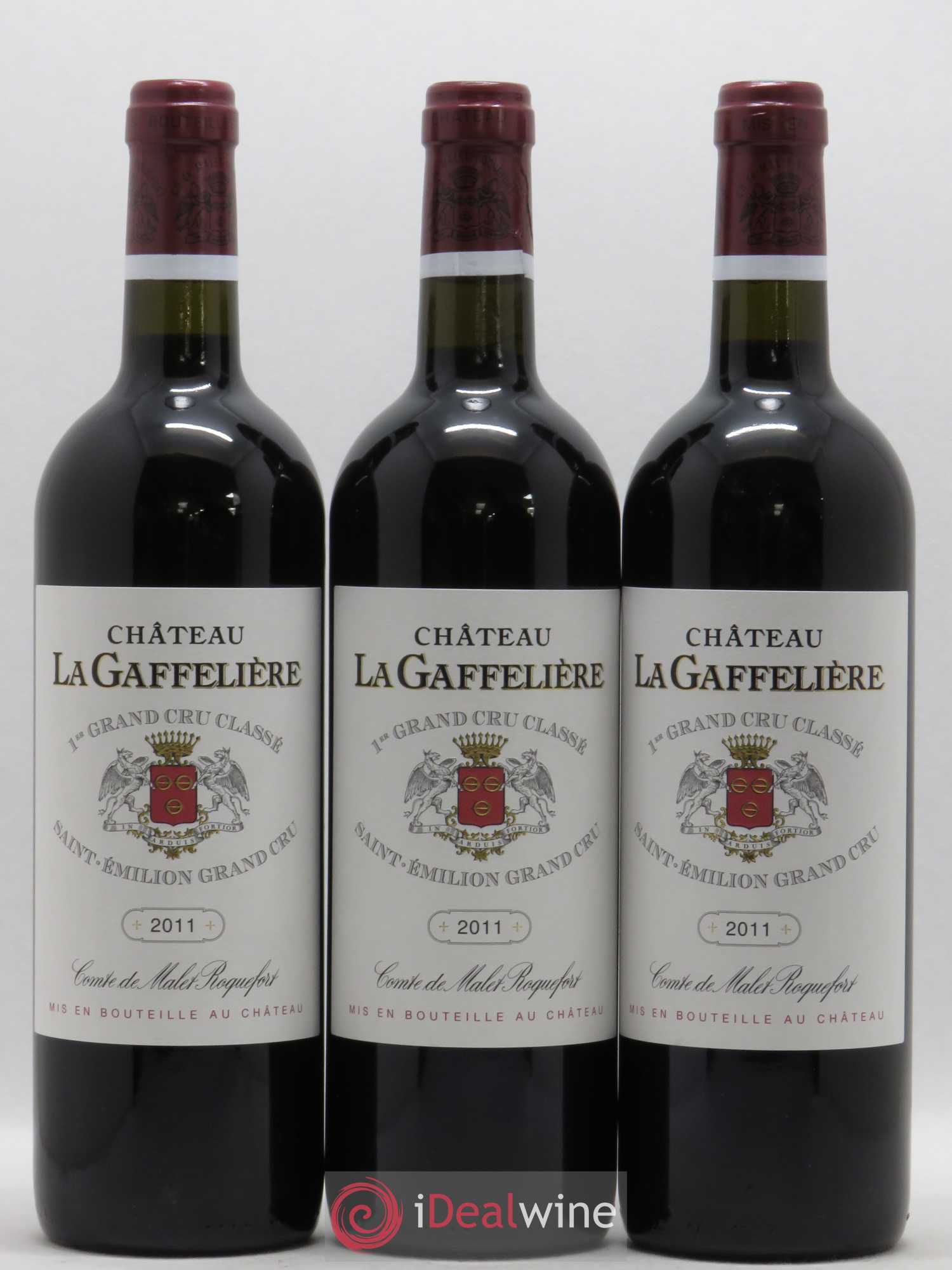 Château la Gaffelière 1er Grand Cru Classé B 2011 - Lot de 6 bouteilles - 1
